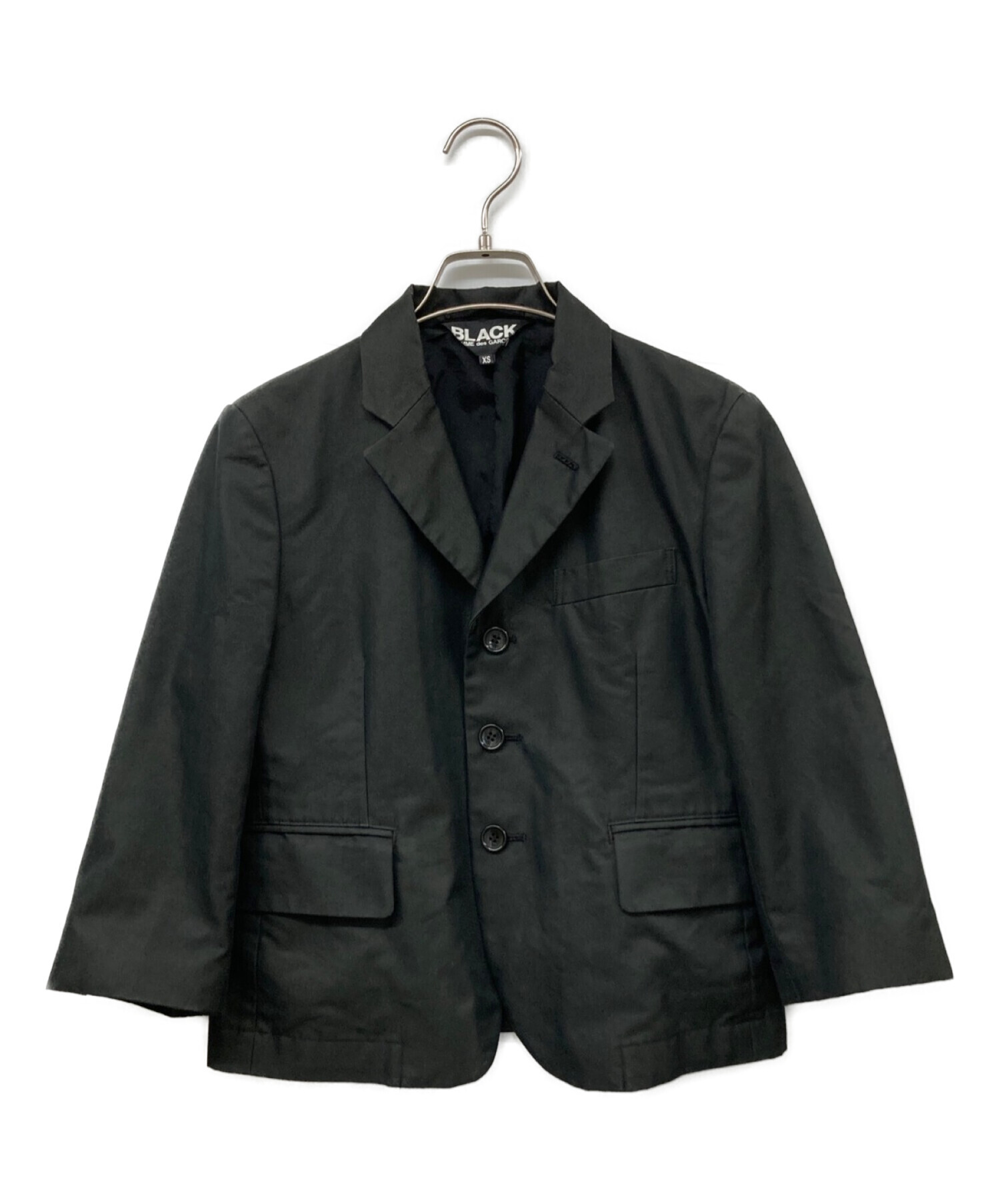 BLACK COMME des GARCONS (ブラック コムデギャルソン) 3Bジャケット ブラック サイズ:XS