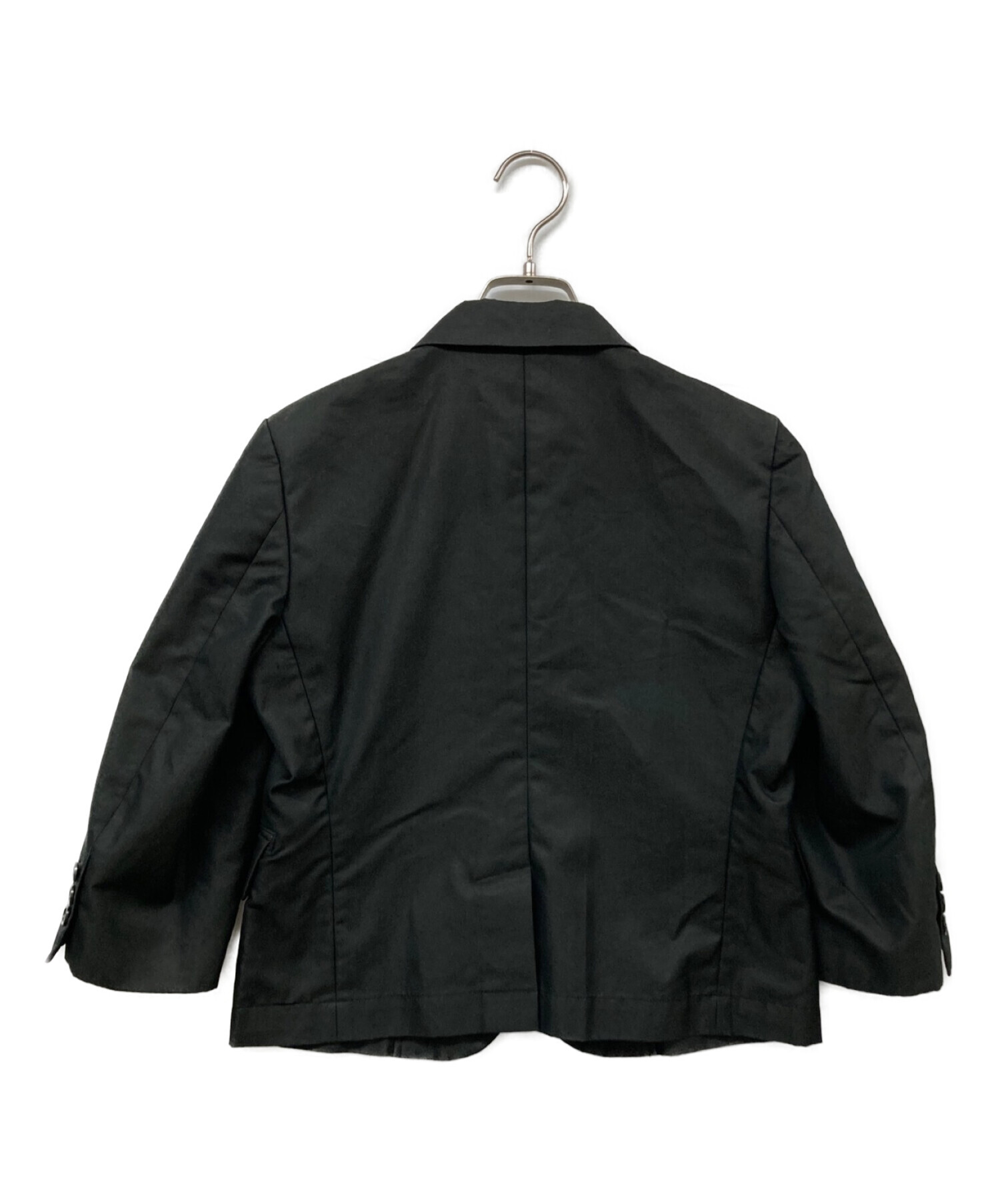 BLACK COMME des GARCONS (ブラック コムデギャルソン) 3Bジャケット ブラック サイズ:XS