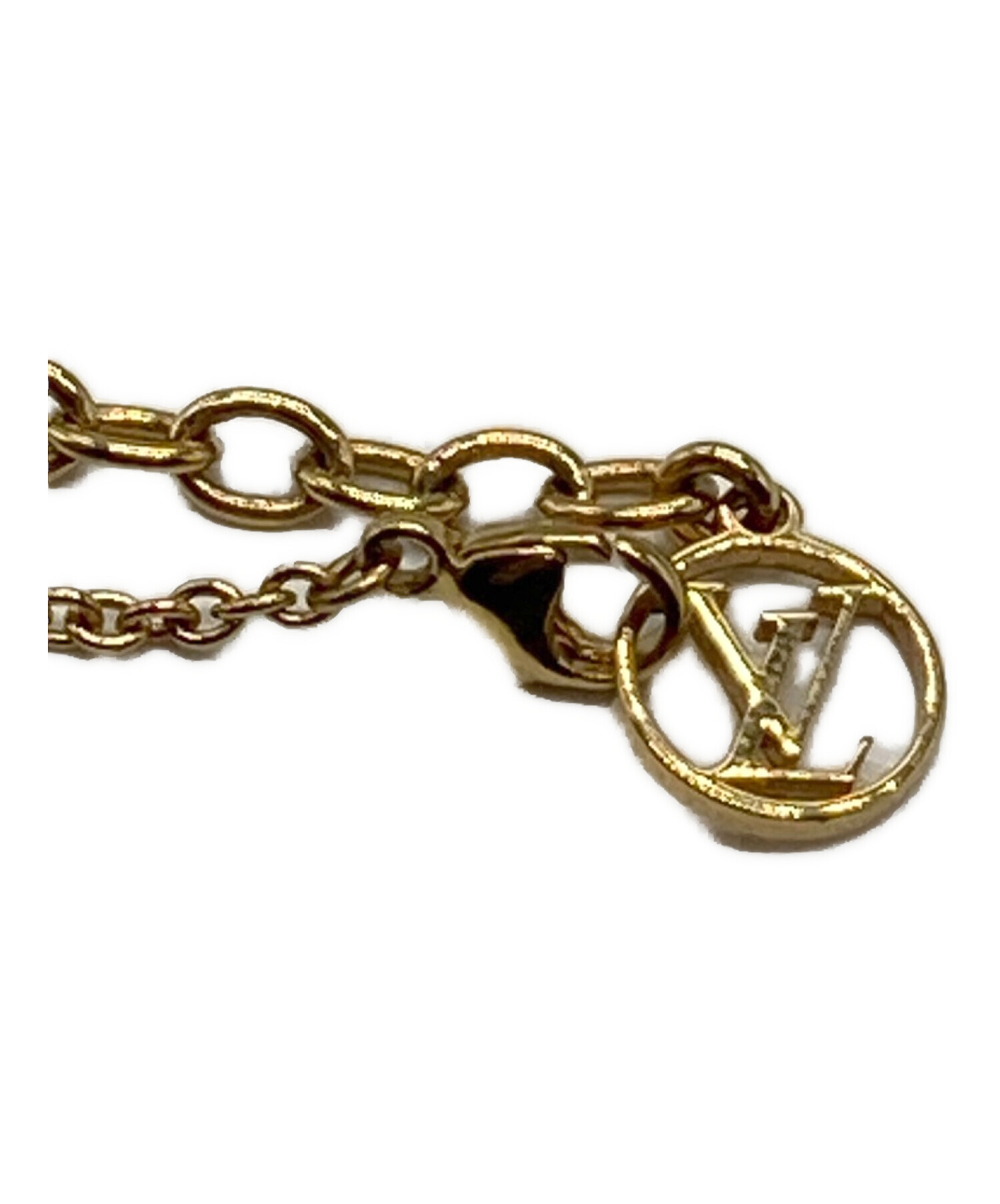 中古・古着通販】LOUIS VUITTON (ルイ ヴィトン) ネックレス・エセンシャルV GP ゴールド｜ブランド・古着通販  トレファク公式【TREFAC FASHION】スマホサイト