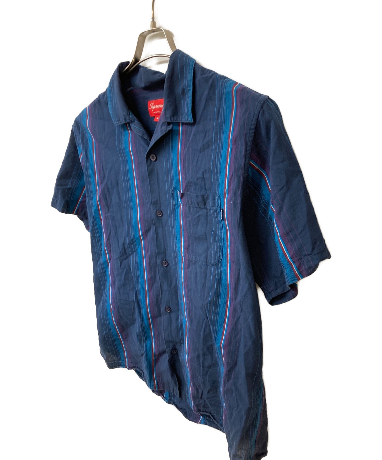 中古・古着通販】SUPREME (シュプリーム) Vertical Stripe S/S Shirt ...