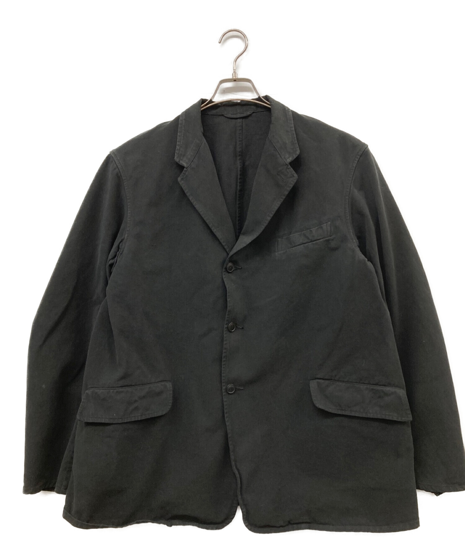 COMOLI 23AW 製品染 ジャケット ブラック サイズ3 新品 | nate 
