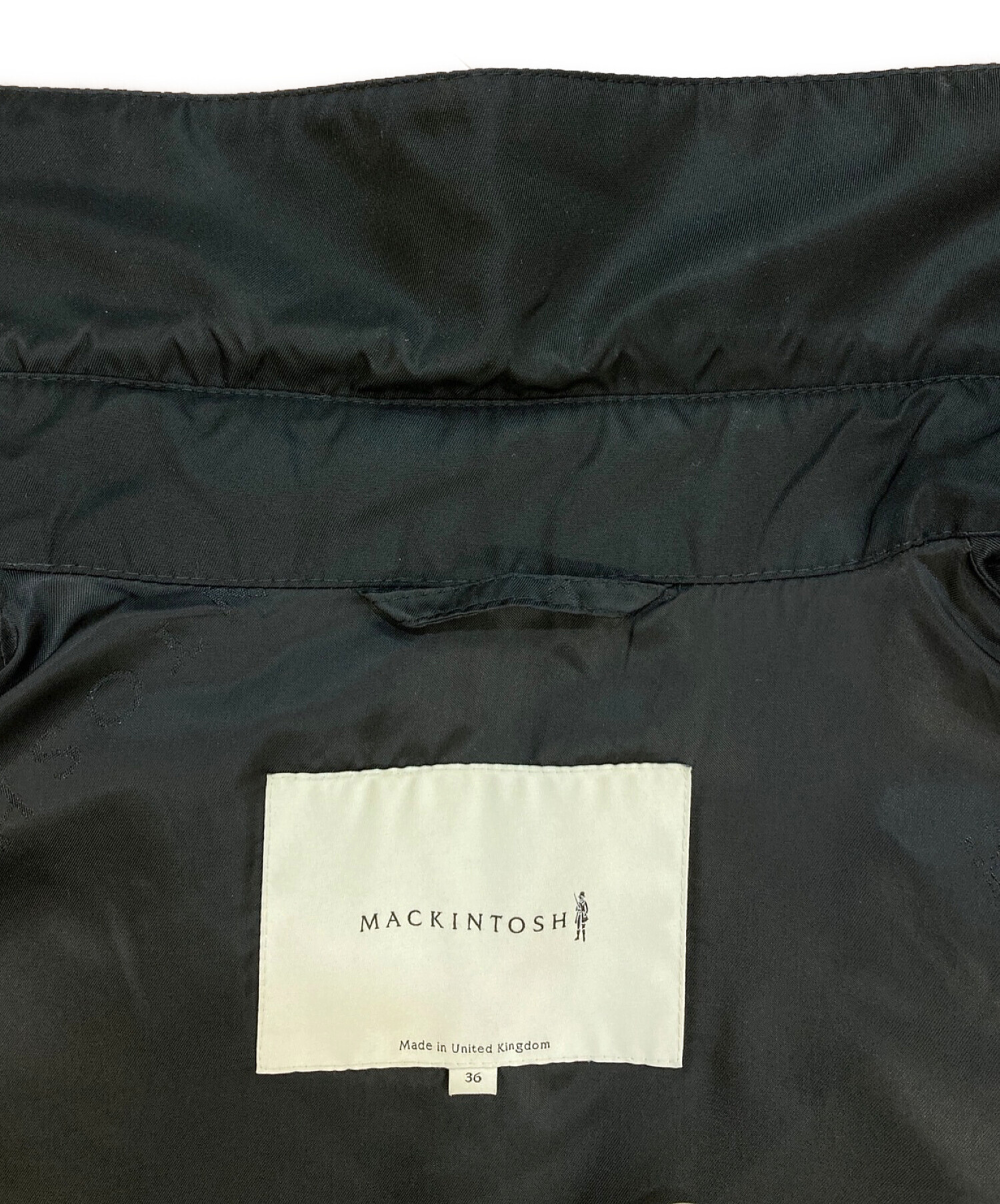 MACKINTOSH (マッキントッシュ) Puff Coach Jacket コーチジャケット ブラック サイズ:36