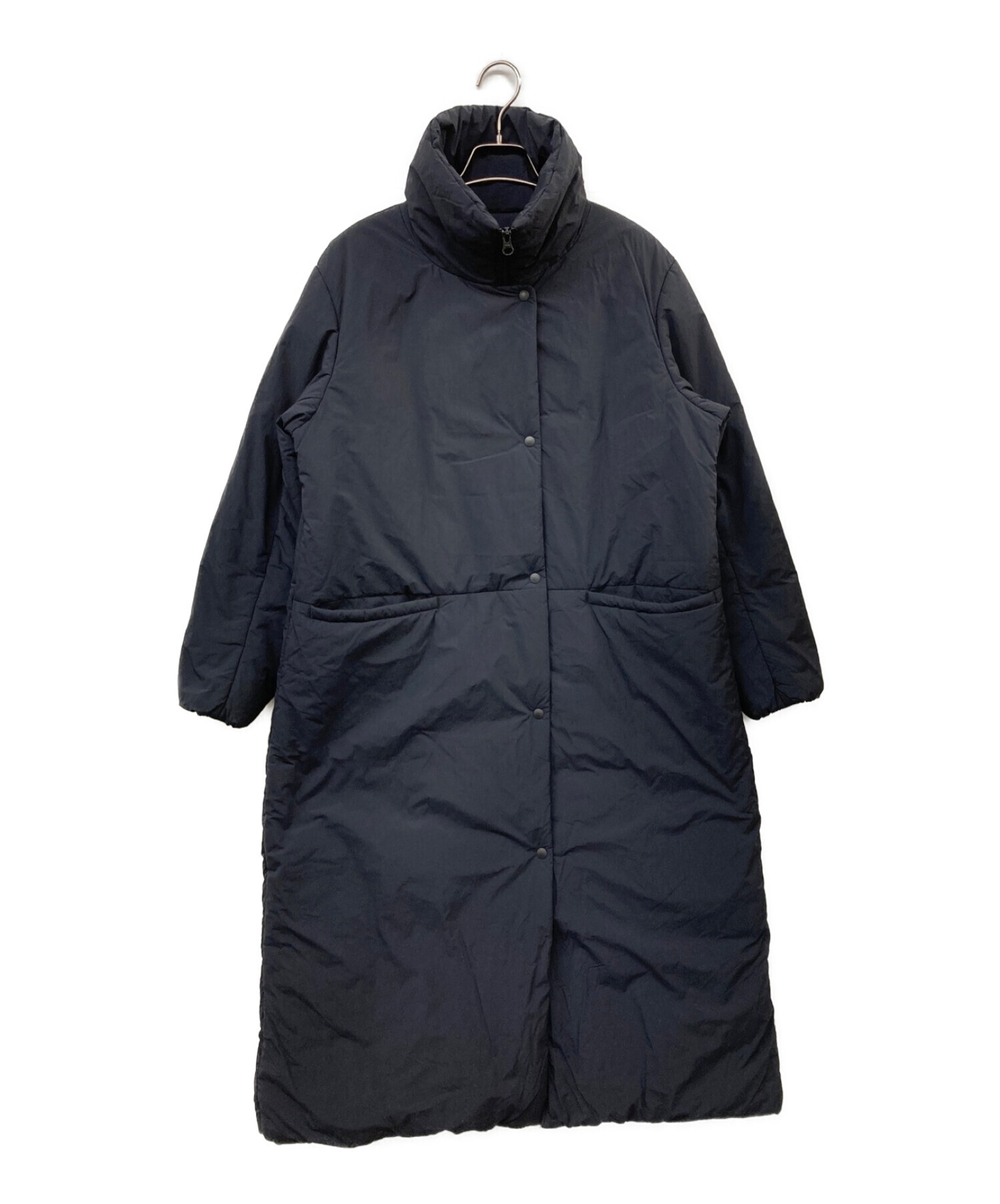 中古・古着通販】DANSKIN (ダンスキン) LONG INSULATION COAT ネイビー