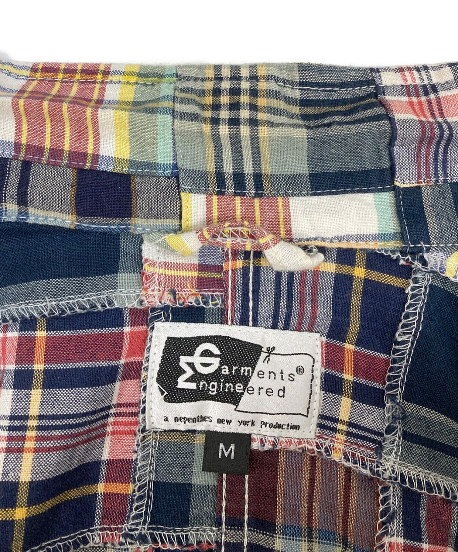 中古・古着通販】Engineered Garments (エンジニアド ガーメンツ) パッチワーク3Bジャケット マルチカラー  サイズ:Ｍ｜ブランド・古着通販 トレファク公式【TREFAC FASHION】スマホサイト