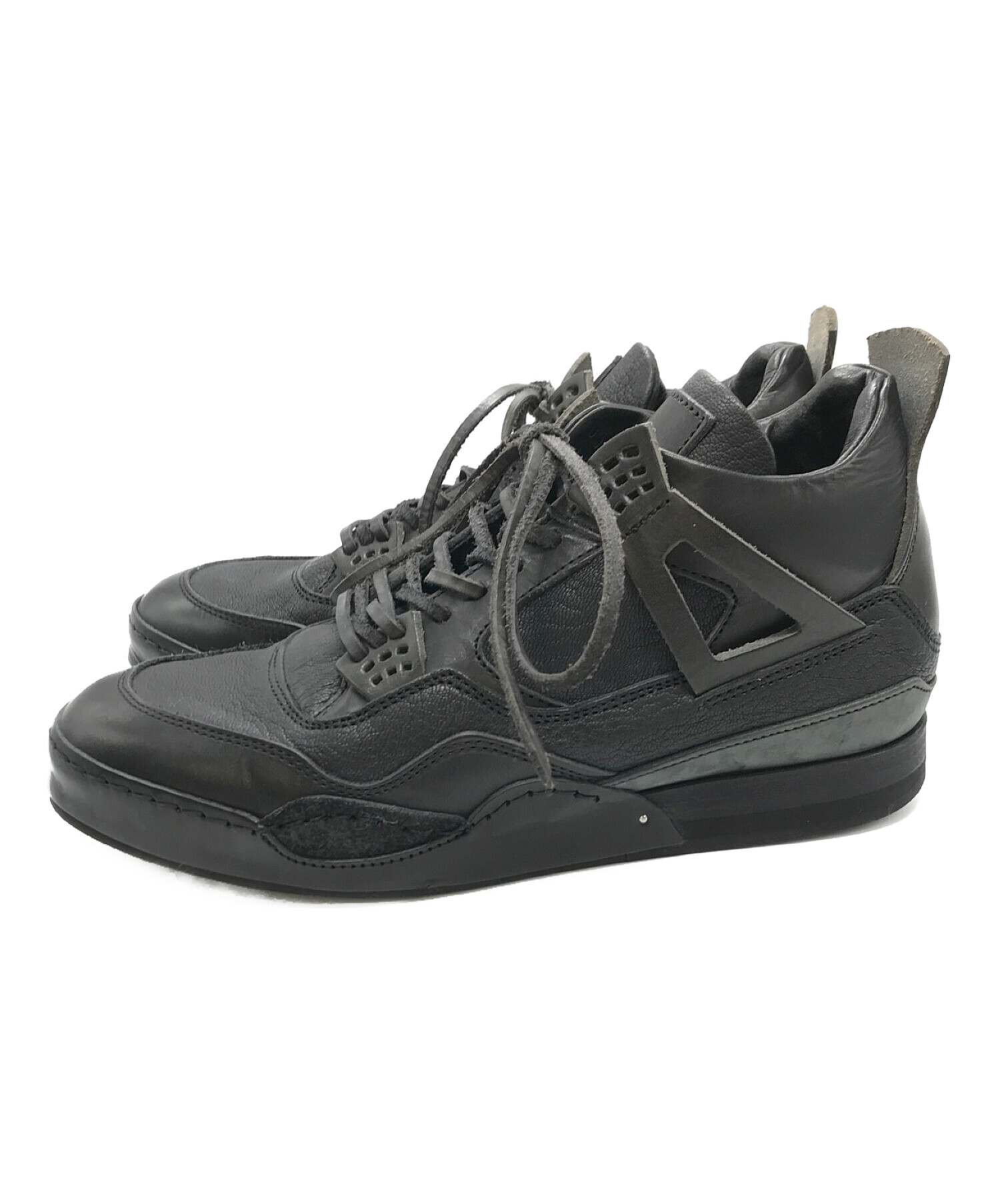 HENDER SCHEME (エンダースキーマ) MIP-10 Jordan 4 Black ブラック サイズ:27cm