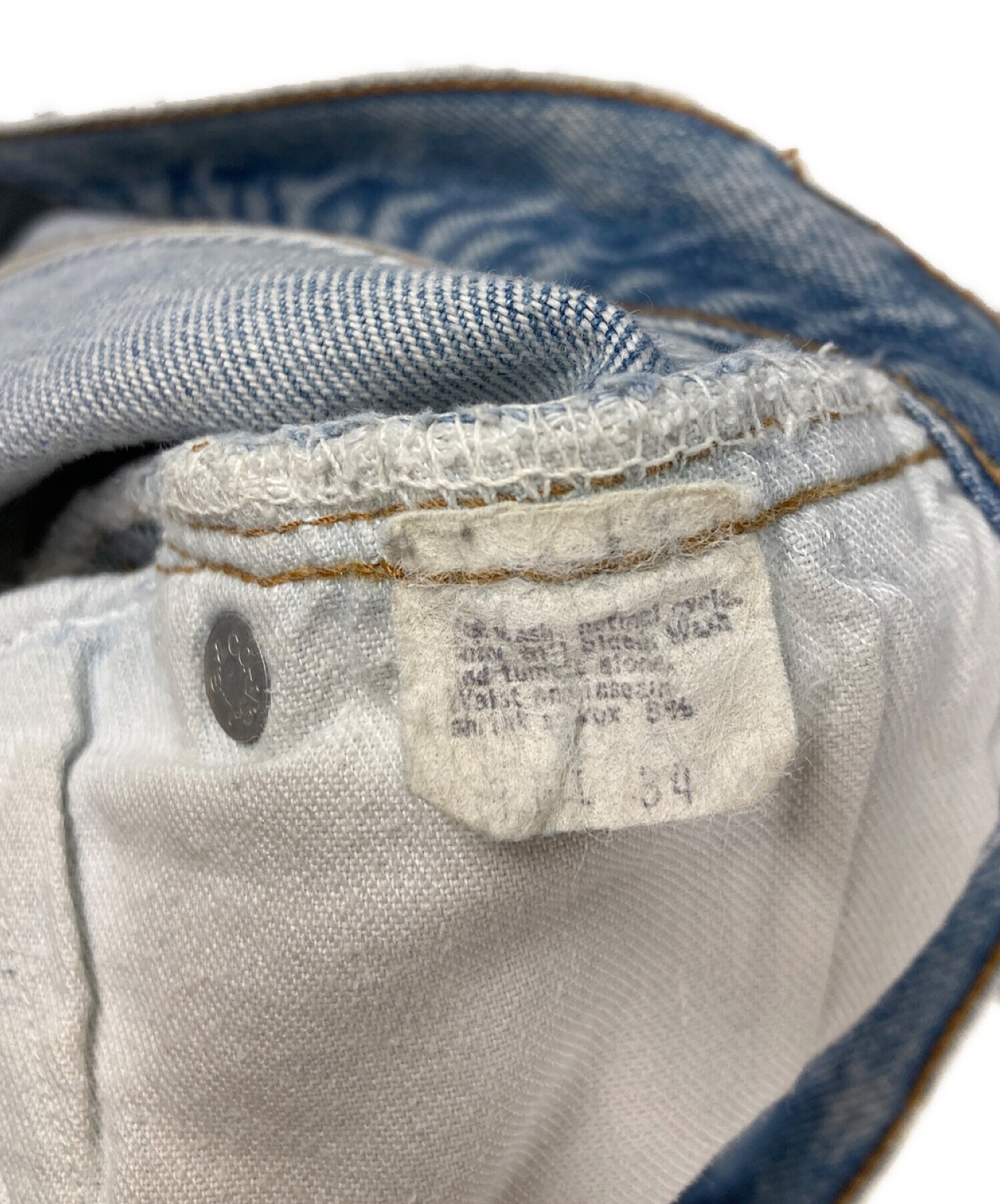 中古・古着通販】LEVI'S (リーバイス) 66後期501デニムパンツ 70's