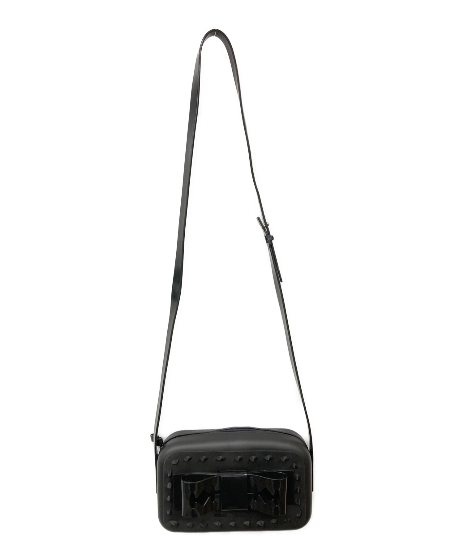 melissa (メリッサ) UNDERCOVER (アンダーカバー) RAZOR BOW BAG ブラック