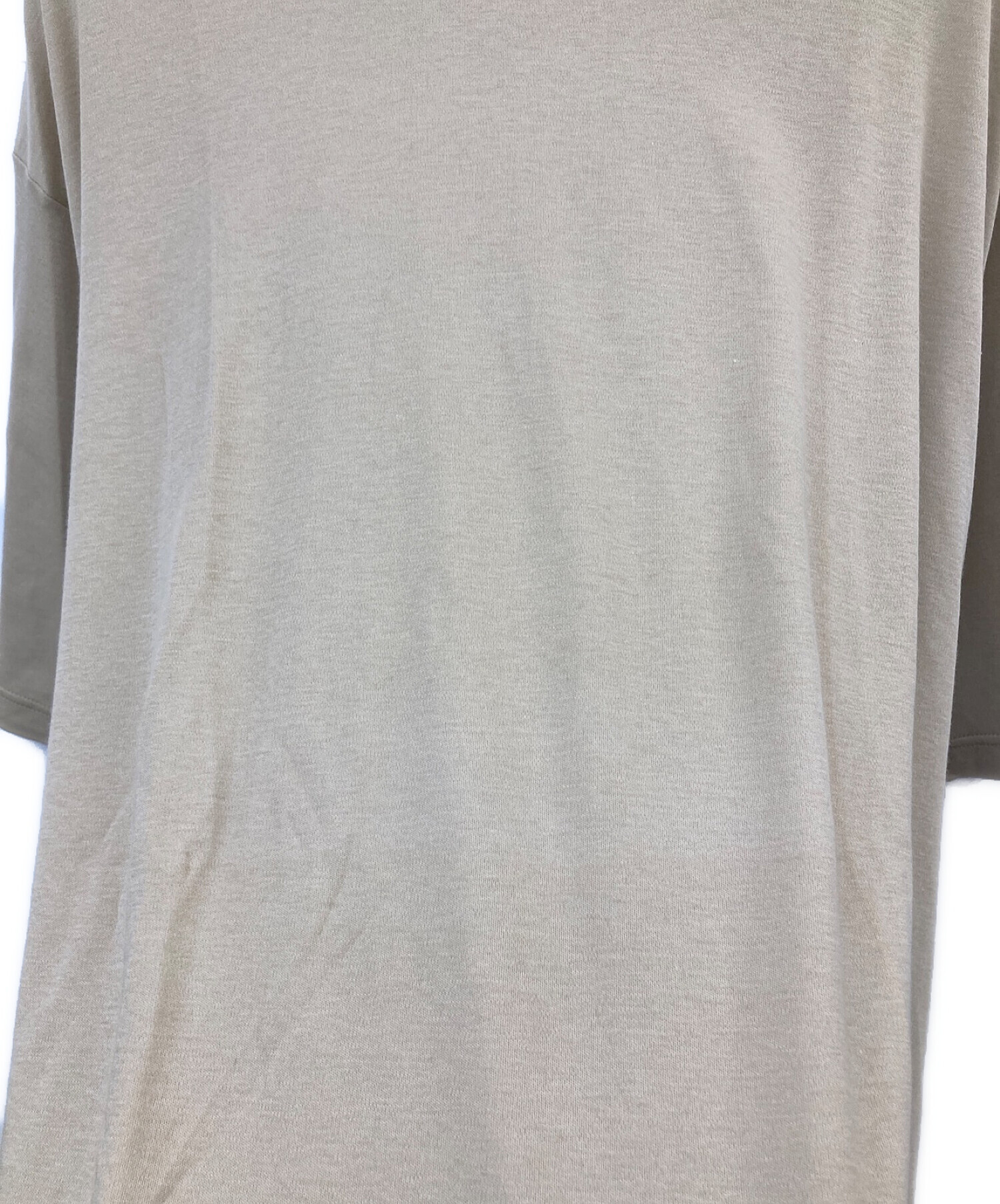 中古・古着通販】LORO PIANA (ロロピアーナ) コットンTシャツ ベージュ サイズ:M｜ブランド・古着通販 トレファク公式【TREFAC  FASHION】スマホサイト