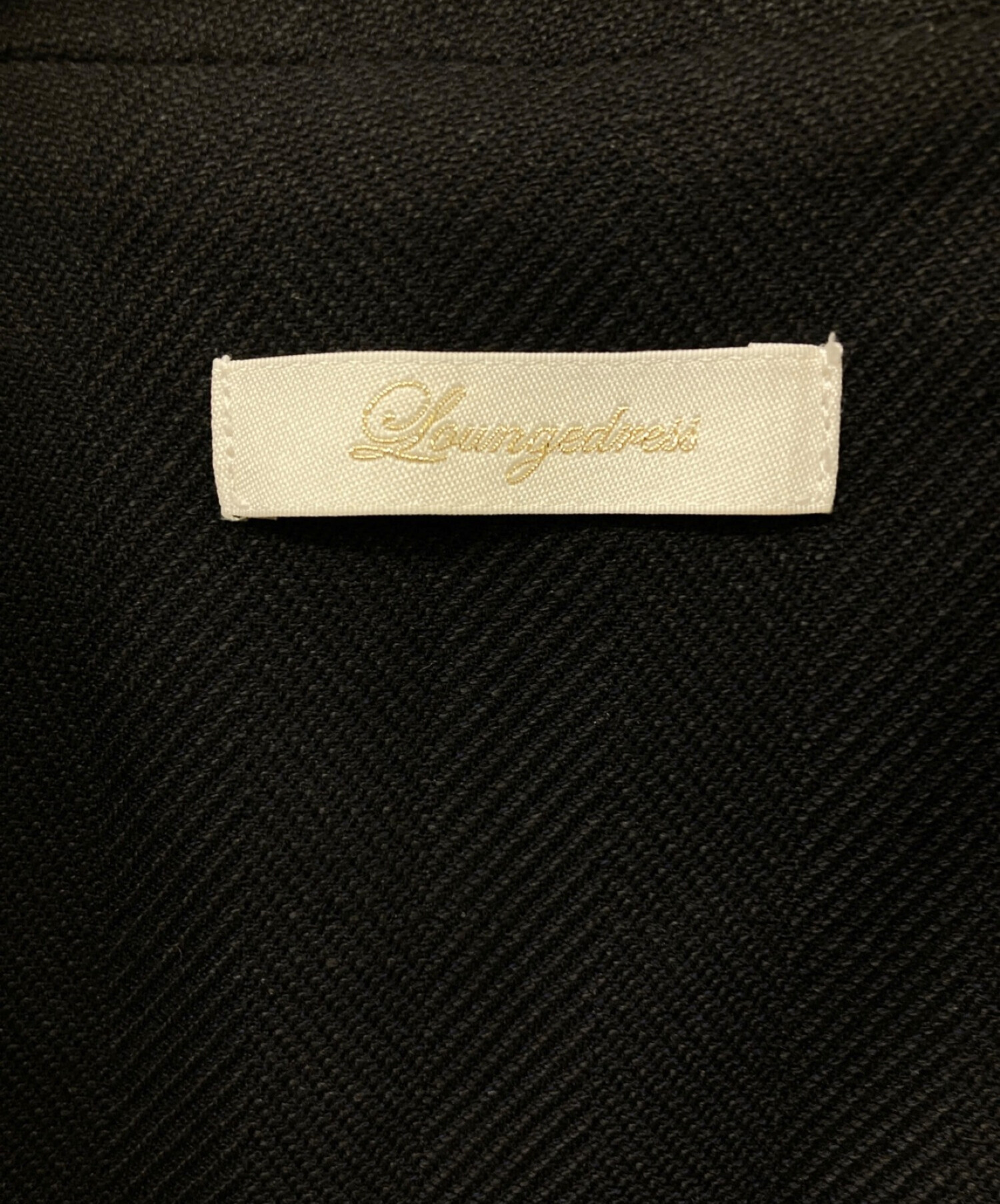 中古・古着通販】Loungedress (ラウンジドレス) ヘリンボーンジレ