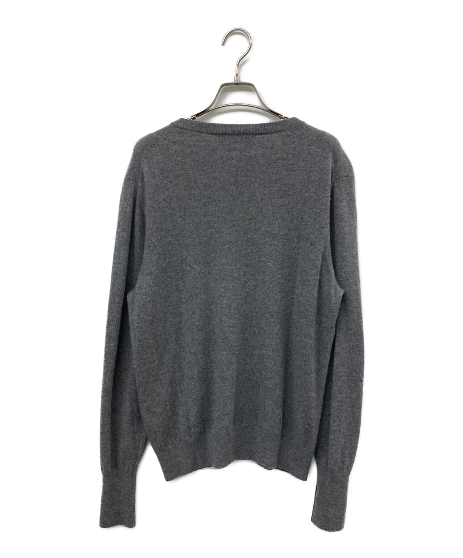 PICEA (ピセア) BABY CASHMERE カシミヤニット グレー サイズ:M