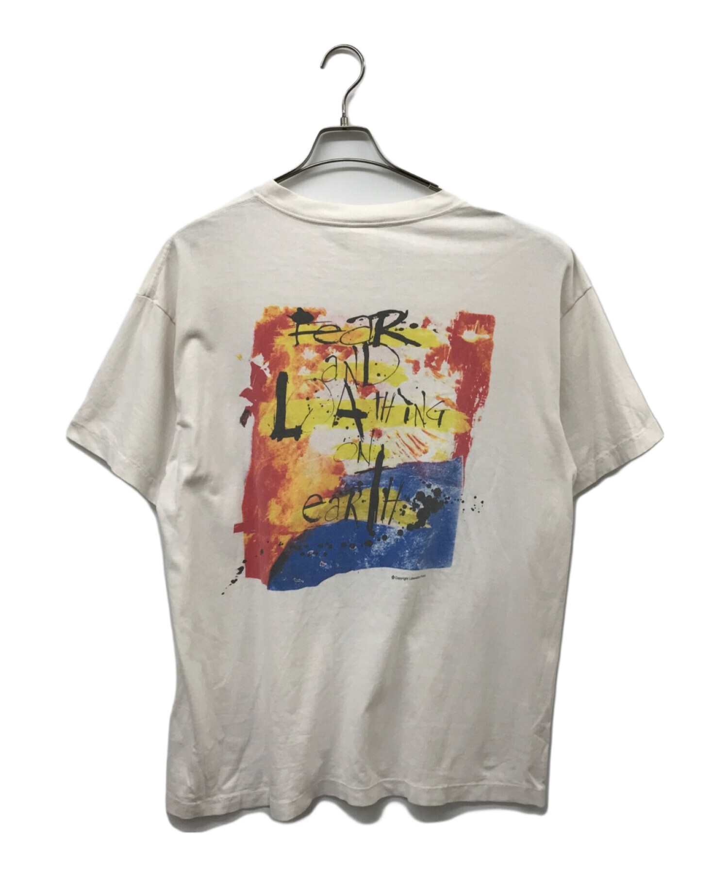 SAINT MICHAEL (セントマイケル) Denim Tears (デニムティアーズ) 23SS DENIMTEARS CLOWN SS TEE  アイボリー サイズ:XL