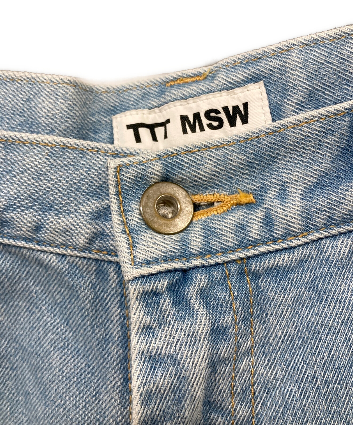TTT MSW 21SS Denim pants (Ice wash)-