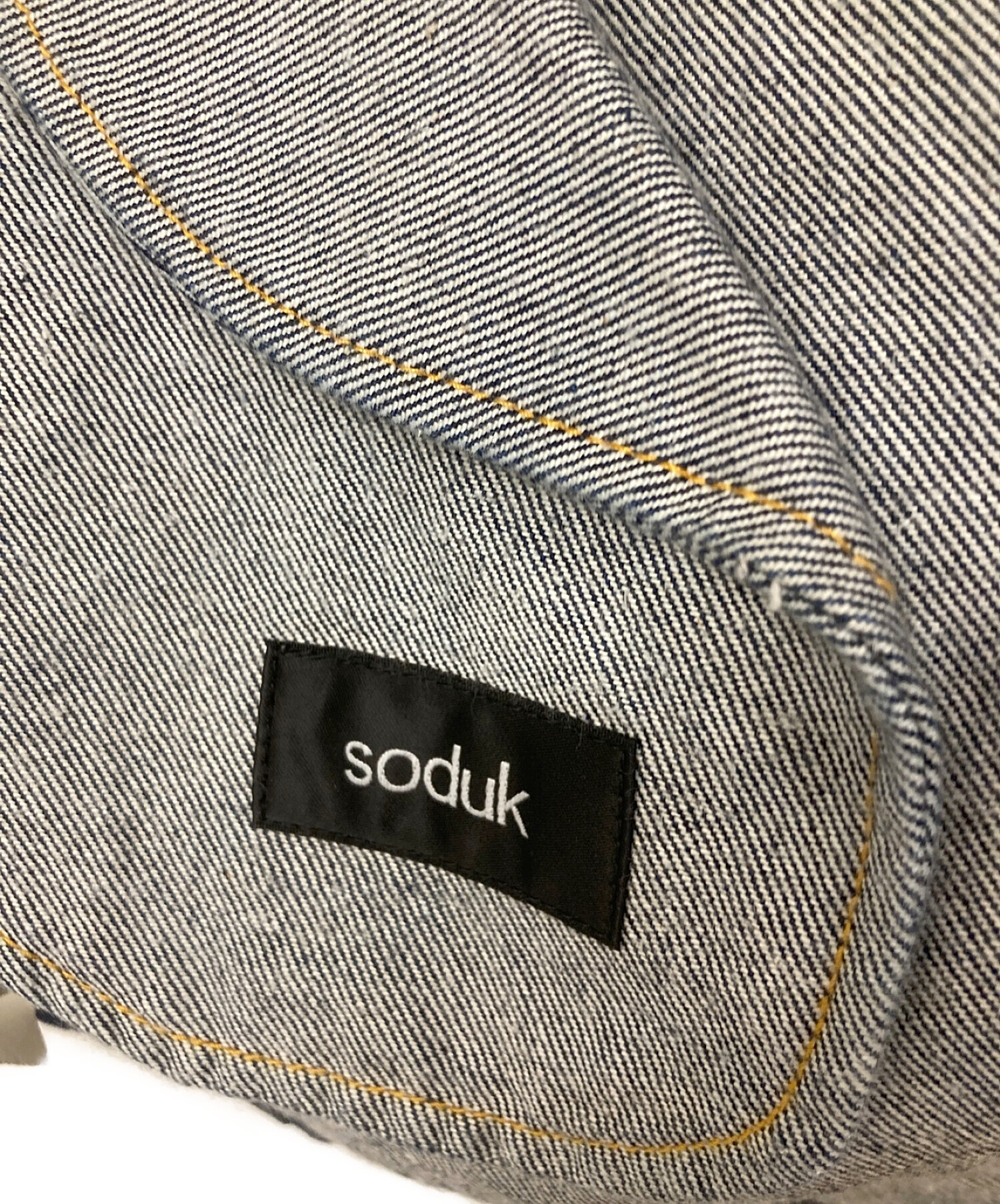 中古・古着通販】soduk (スドーク) 21SS wave denim jacket インディゴ 