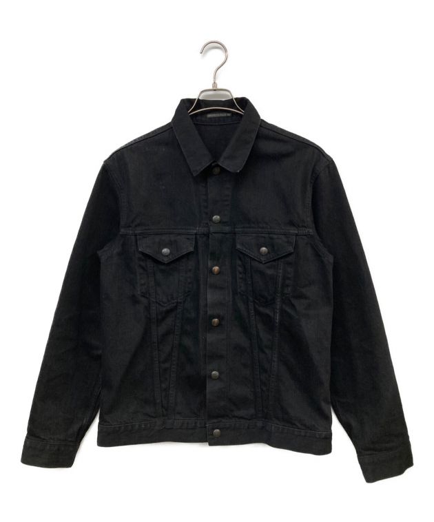 中古・古着通販】Yohji Yamamoto pour homme (ヨウジヤマモト プールオム) ブラックデニムジャケット ブラック サイズ:2｜ブランド・古着通販  トレファク公式【TREFAC FASHION】スマホサイト