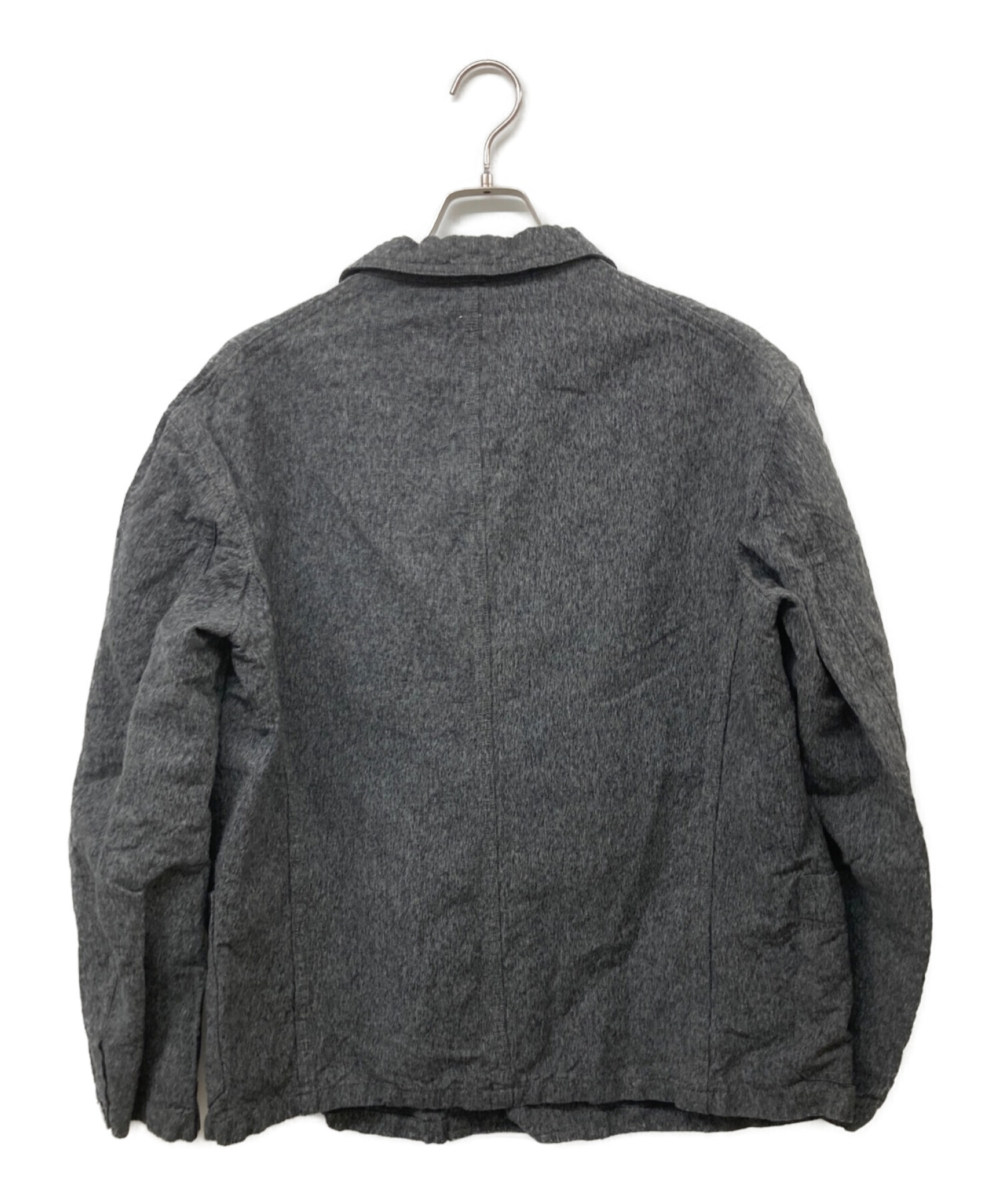 OUTIL (ウティ) VESTE THIERS コットンリネンワークジャケット グレー サイズ:4