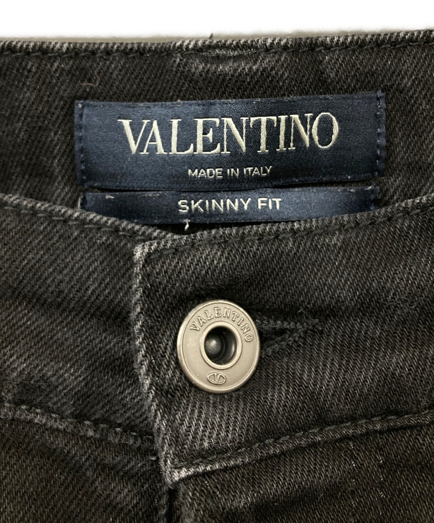 中古・古着通販】VALENTINO (ヴァレンティノ) スタッズスキニーパンツ