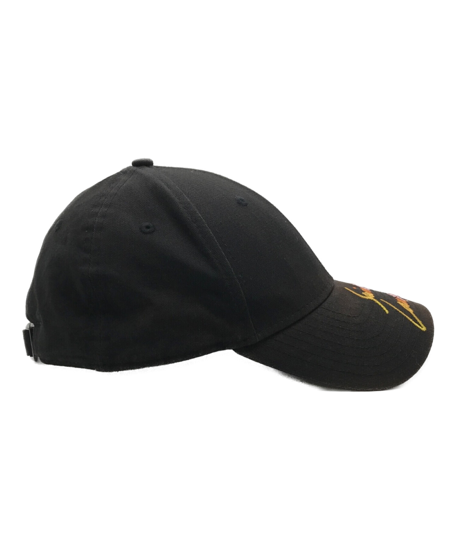 中古・古着通販】New Era (ニューエラ) Saint Laurent Paris (サンローランパリ) コラボロゴキャップ ブラック｜ブランド・古着通販  トレファク公式【TREFAC FASHION】スマホサイト