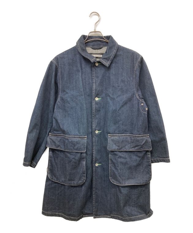 中古・古着通販】NEIGHBORHOOD (ネイバーフッド) ISLEY-D C-COAT インディゴ サイズ:S｜ブランド・古着通販  トレファク公式【TREFAC FASHION】スマホサイト