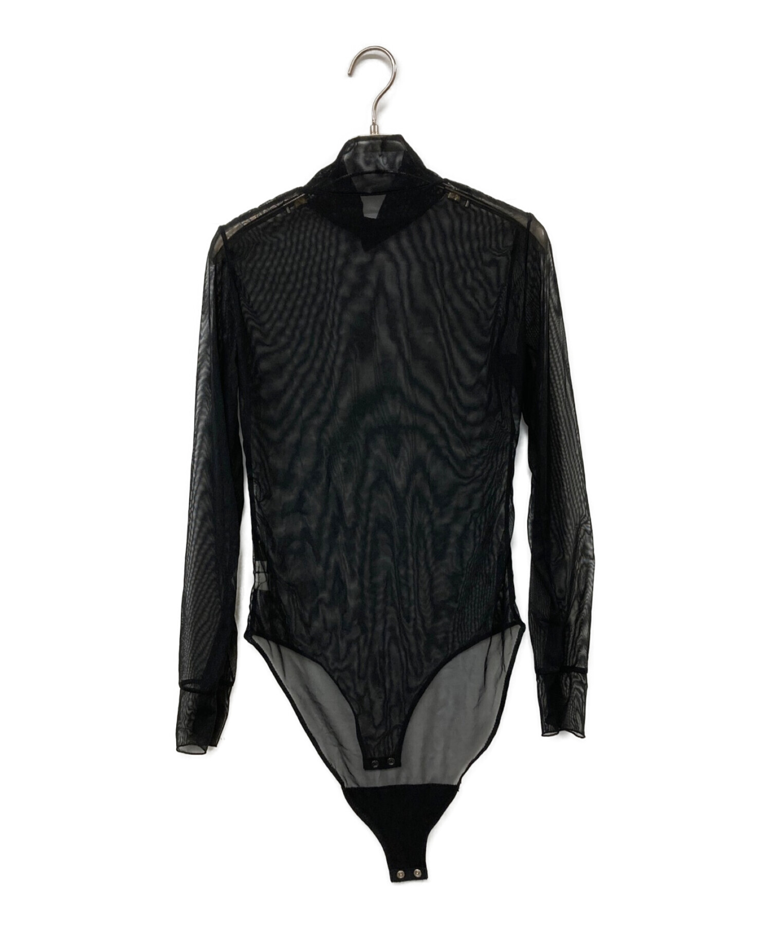 BIOTOP yo Lingerie (ビオトープ) Sheer body suit ブラック サイズ:1