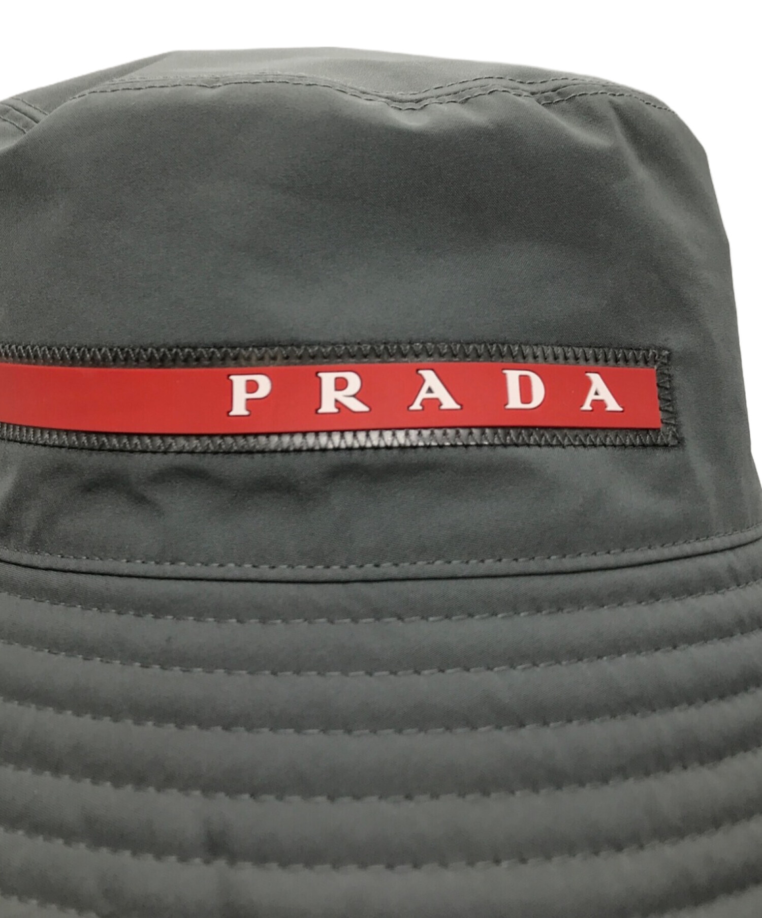 中古・古着通販】PRADA SPORTS (プラダスポーツ) ナイロンロゴハット グリーン サイズ:L｜ブランド・古着通販  トレファク公式【TREFAC FASHION】スマホサイト