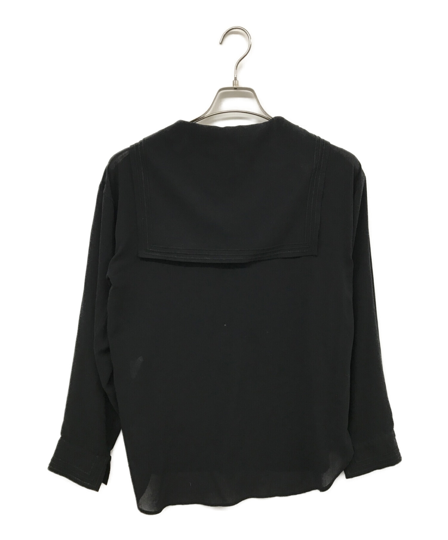 zoe (ゾーイ) セーラーカラーシャツ ブラック サイズ:S