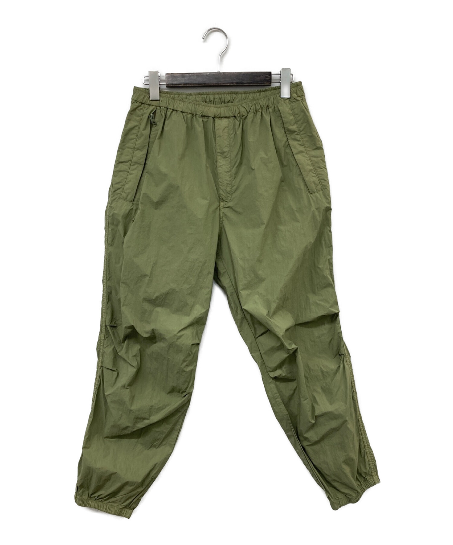 THE NORTHFACE PURPLELABEL (ザ・ノースフェイス パープルレーベル) Garment Dye Mountain Wind  Pants グリーン サイズ:32
