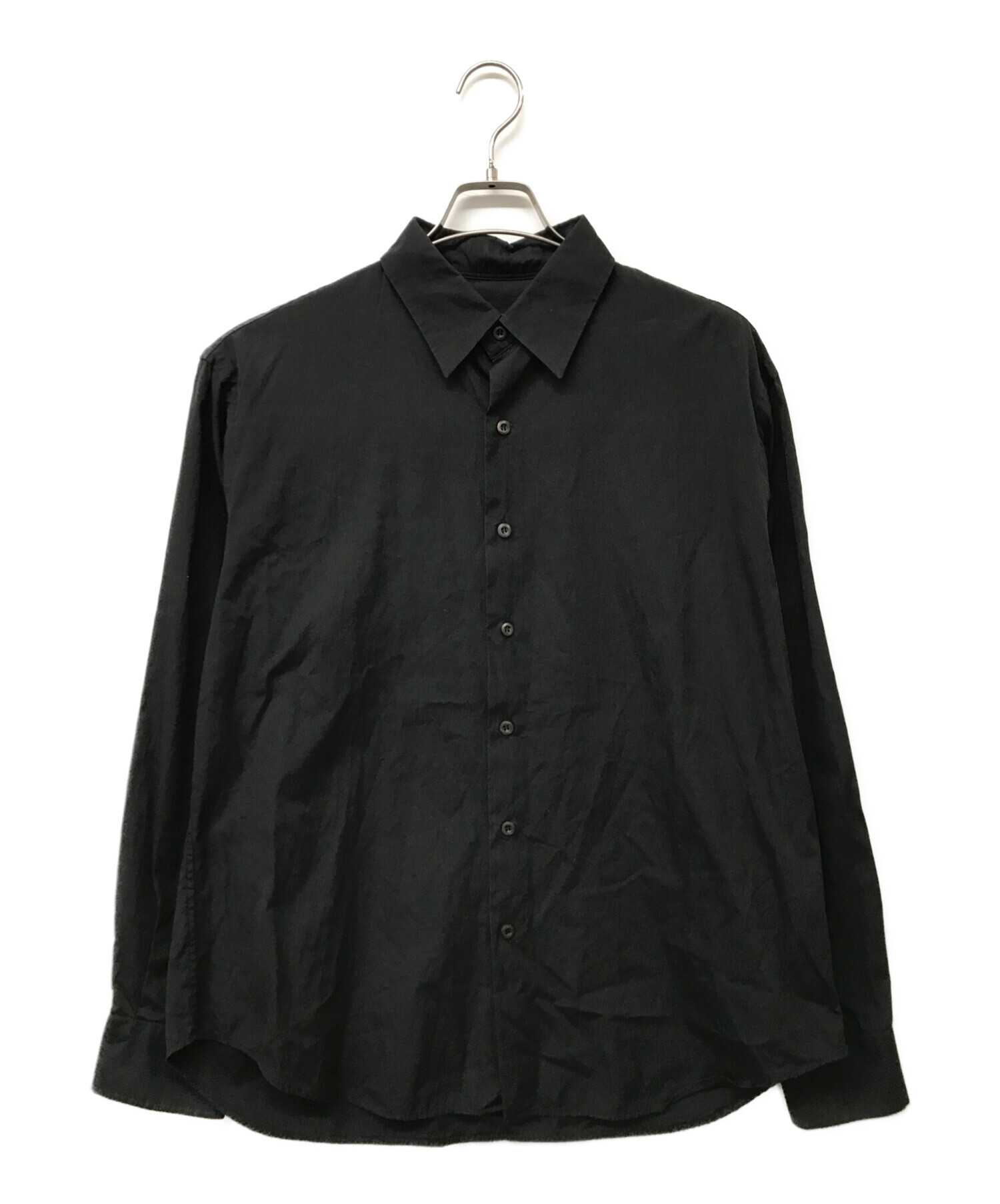 PRADA (プラダ) 長袖シャツ ブラック サイズ:42