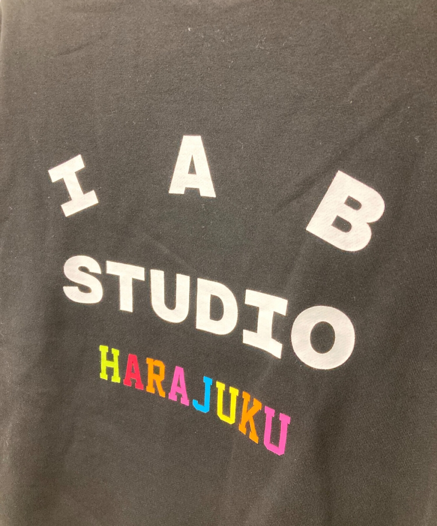 中古・古着通販】iab studio (アイエービースタジオ) 23AW 原宿ポップアップアイテム プリントパーカー ブラック サイズ:ＸＬ｜ブランド・古着通販  トレファク公式【TREFAC FASHION】スマホサイト