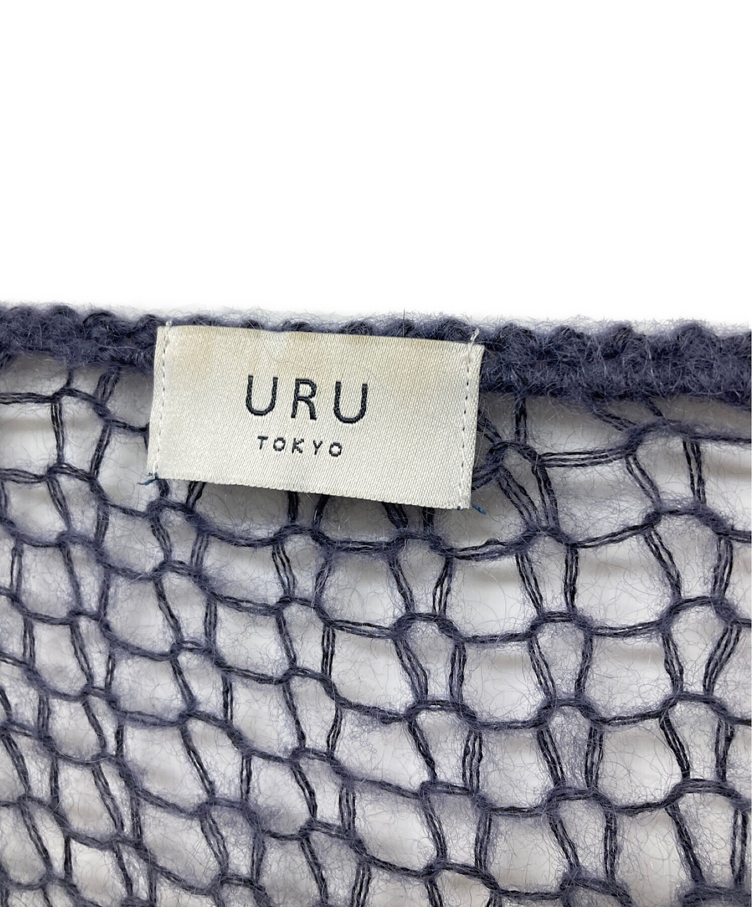 中古・古着通販】URU (ウル) 22SS 3G CARDIGAN グレー サイズ:F