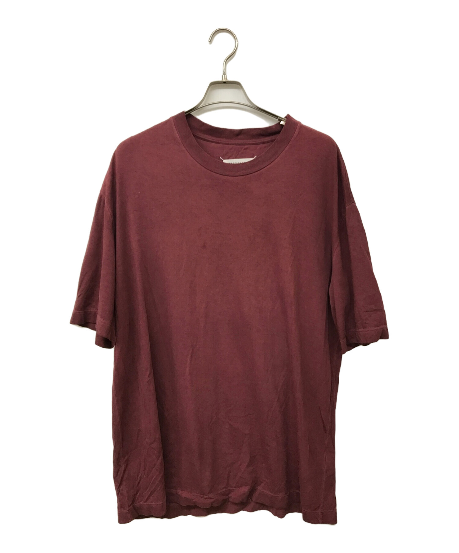 中古・古着通販】Maison Margiela 10 (メゾンマルジェラ 10) オーバーサイズTシャツ レッド サイズ:48｜ブランド・古着通販  トレファク公式【TREFAC FASHION】スマホサイト