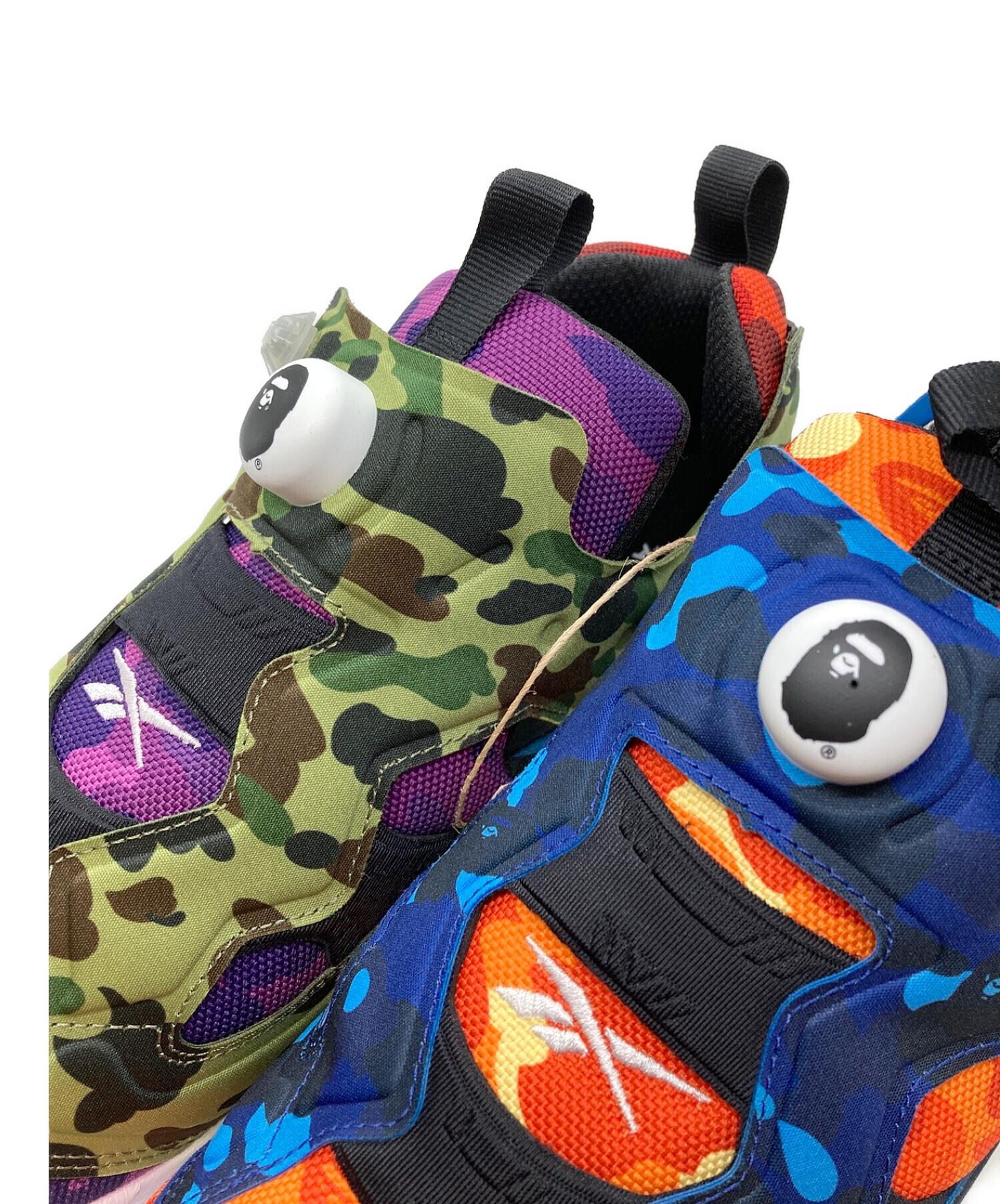 A BATHING APE (アベイシングエイプ) REEBOK (リーボック) INSTA PUMP FURY OG レッド×ブルー  サイズ:29cm 未使用品