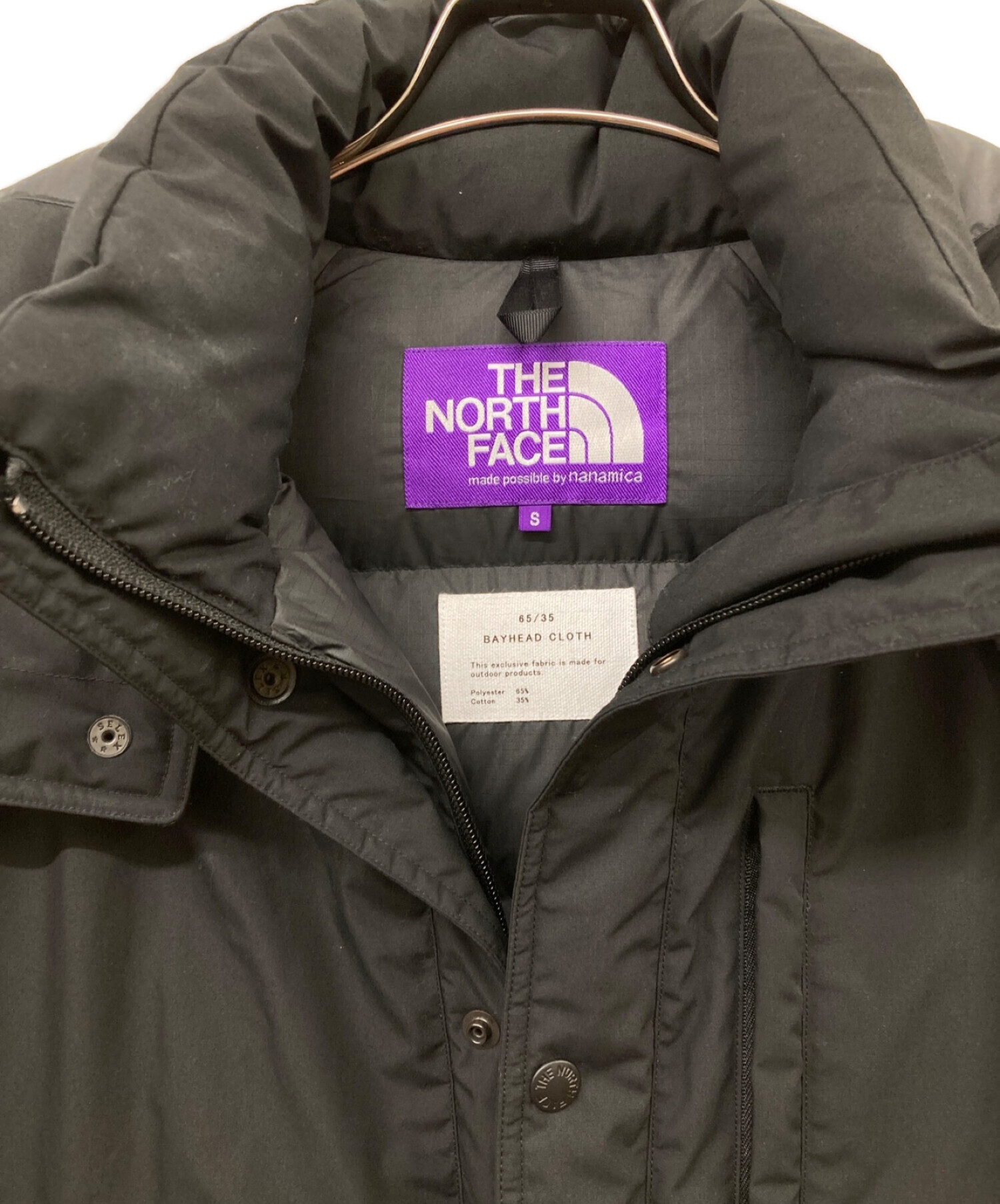 THE NORTHFACE PURPLELABEL (ザ・ノースフェイス パープルレーベル) 65/35 Mountain Short Down  Parka 65/35 ブラック サイズ:M