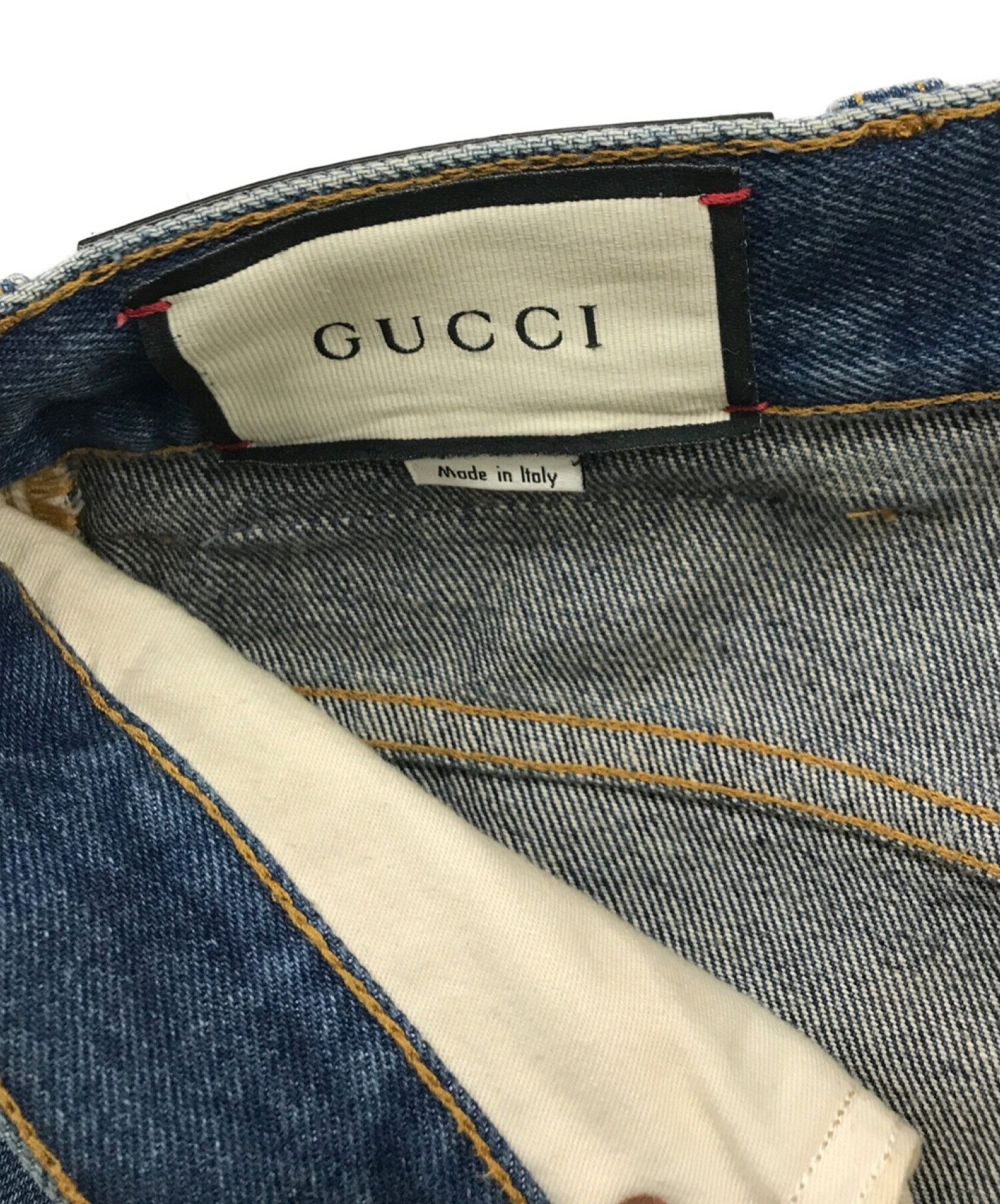 中古・古着通販】GUCCI (グッチ) ウォッシュドデニムレギュラー