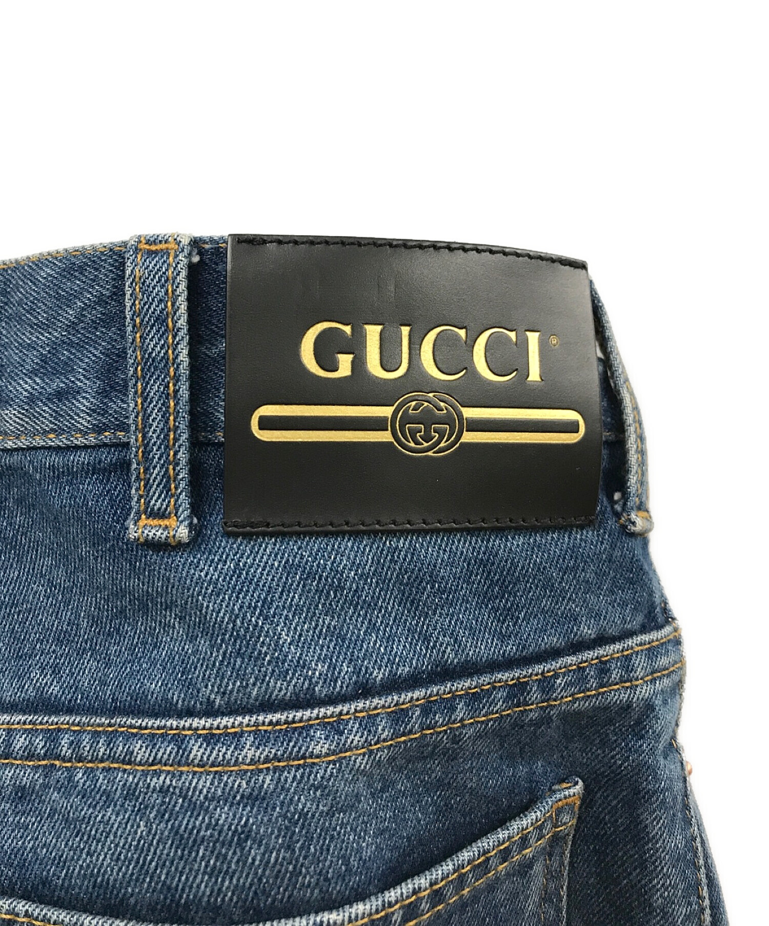 中古・古着通販】GUCCI (グッチ) ウォッシュドデニムレギュラー