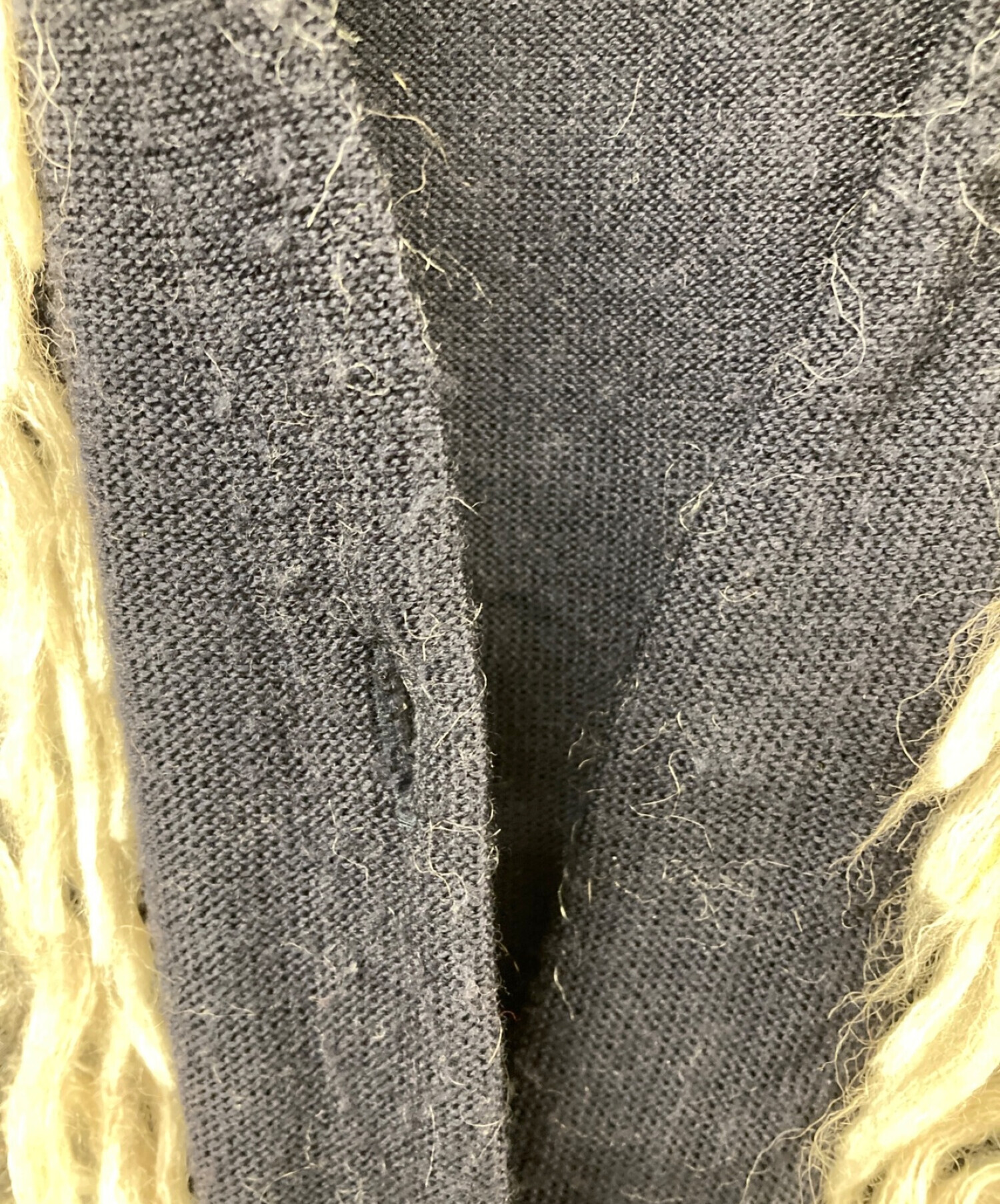 中古・古着通販】MIKAGE SHIN (ミカゲ シン) Mohair Fringe Knit