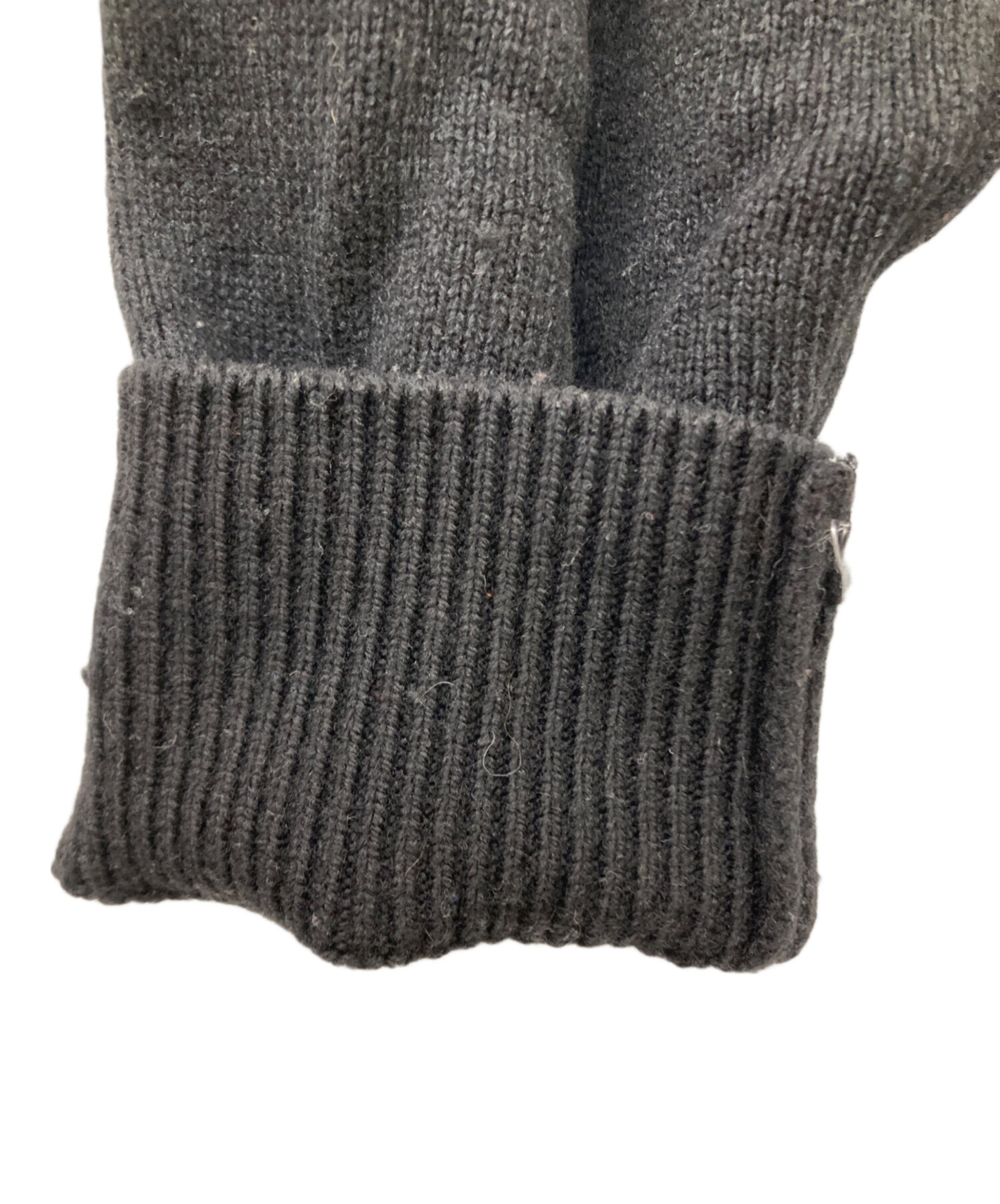 AURALEE (オーラリー) 21AW FRENCH MERINO STONE WASHED KNIT P/O グレー サイズ:4