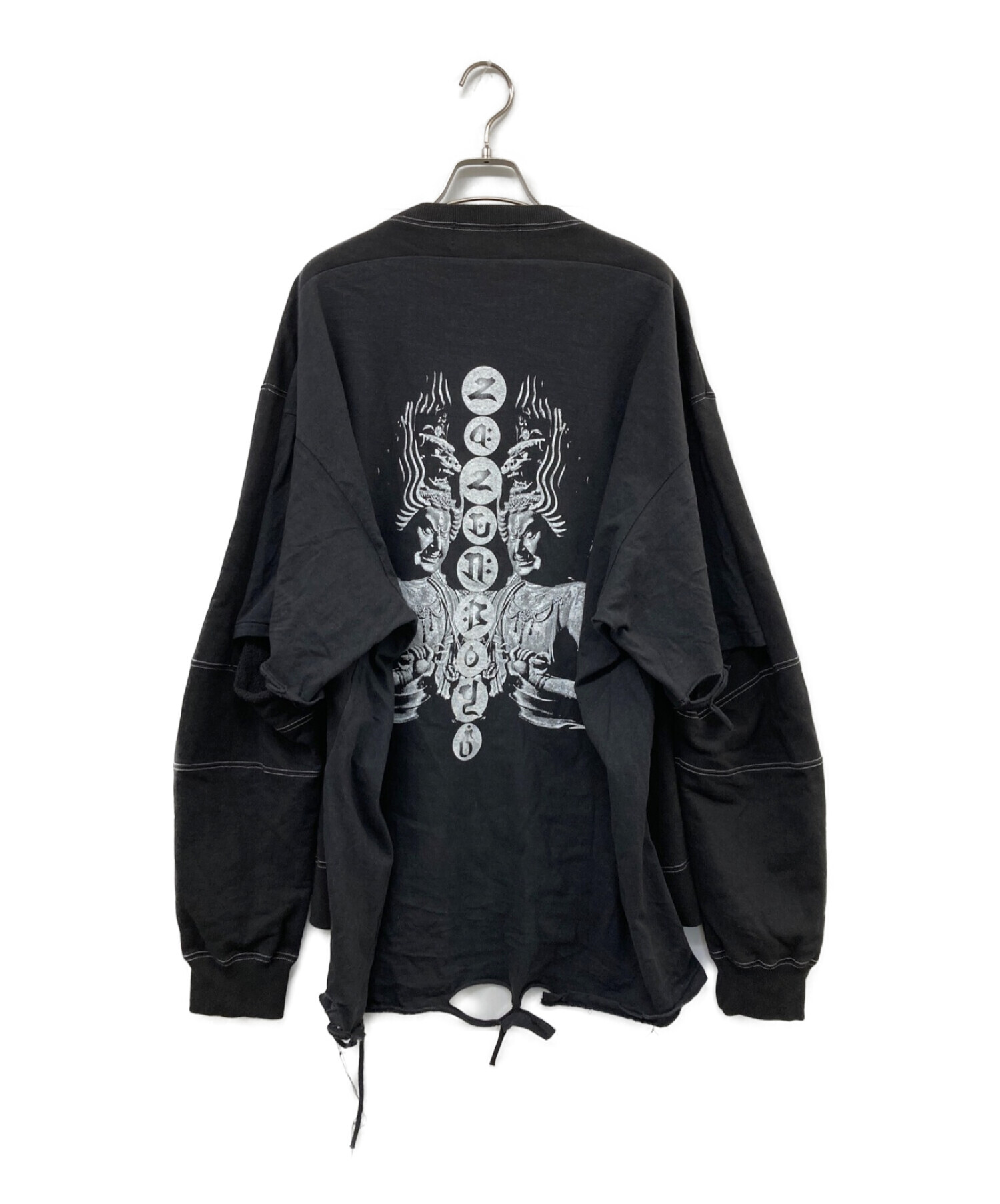 中古・古着通販】Azuma (アズマ) ZAZENBOYS DOCKING SWEATSHIRT