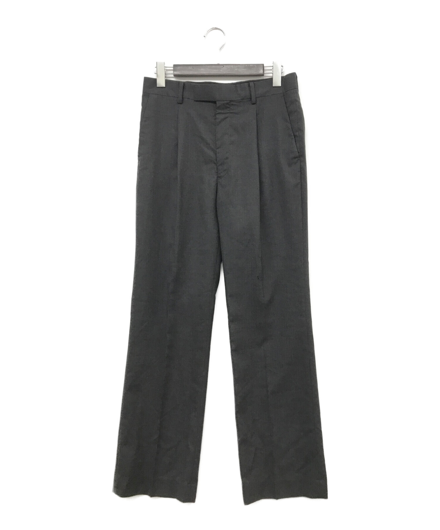 AURALEE (オーラリー) TROPICAL WOOL SLACKS グレー サイズ:3