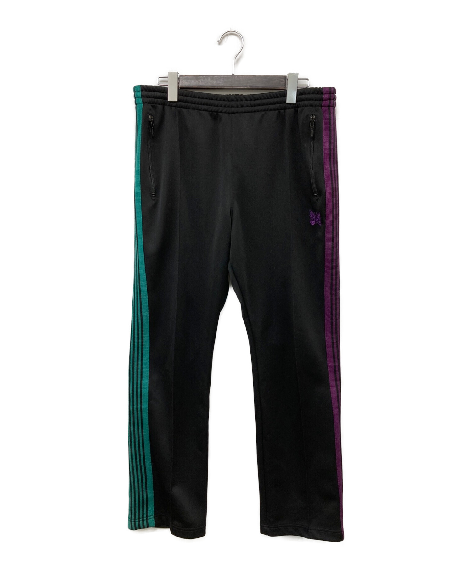 Needles (ニードルズ) FREAK'S STORE (フリークスストア) 別注 Narrow Track Pant ブラック サイズ:L