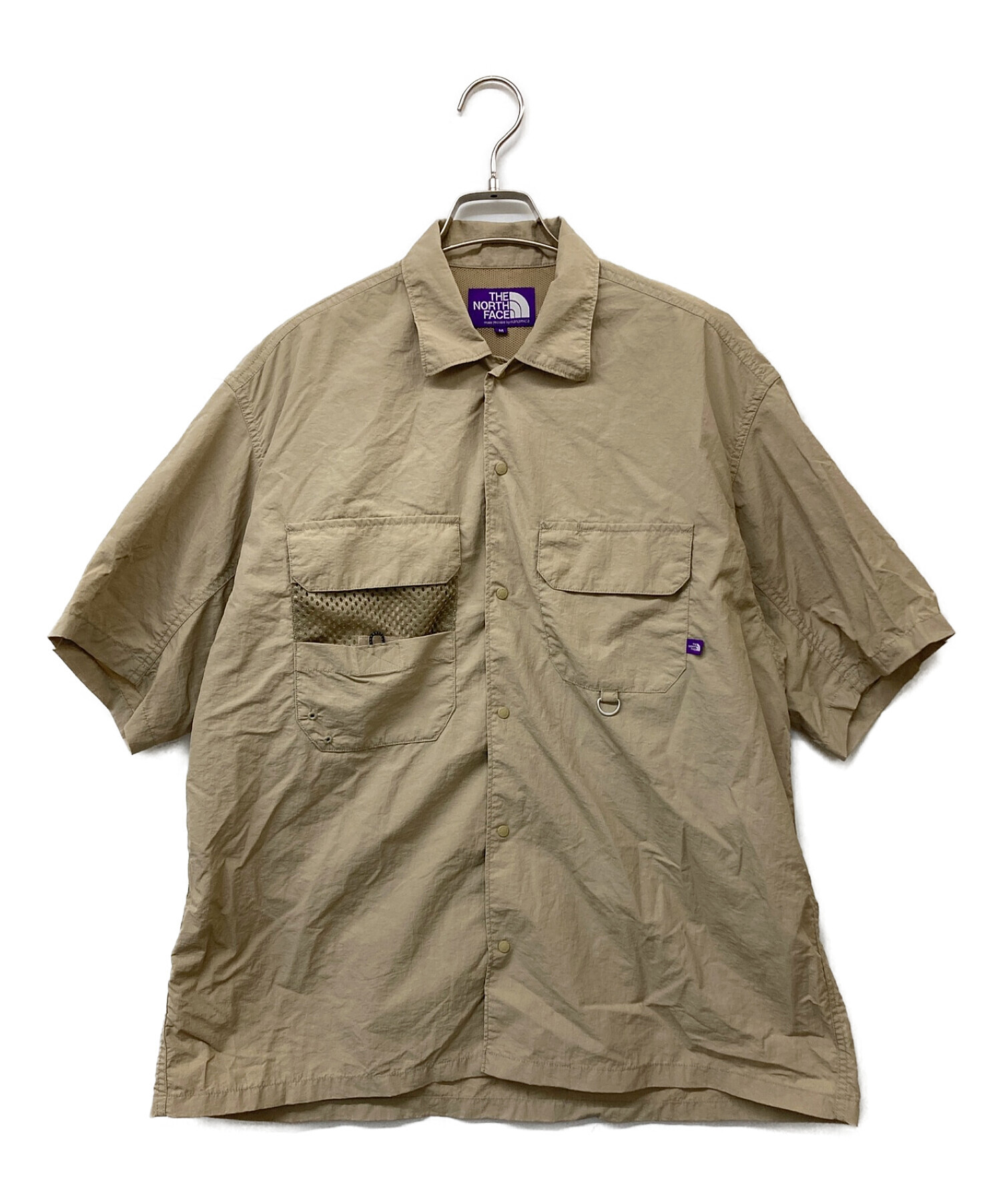 中古・古着通販】THE NORTHFACE PURPLELABEL (ザ・ノースフェイス パープルレーベル) Lounge Field H/S  Shirt ベージュ サイズ:M｜ブランド・古着通販 トレファク公式【TREFAC FASHION】スマホサイト