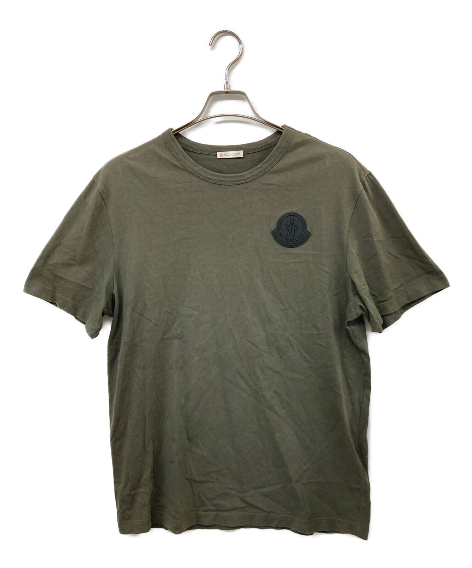 MONCLER (モンクレール) MAGLIA T-SHIRT　マリアtシャツ グリーン サイズ:Ｍ