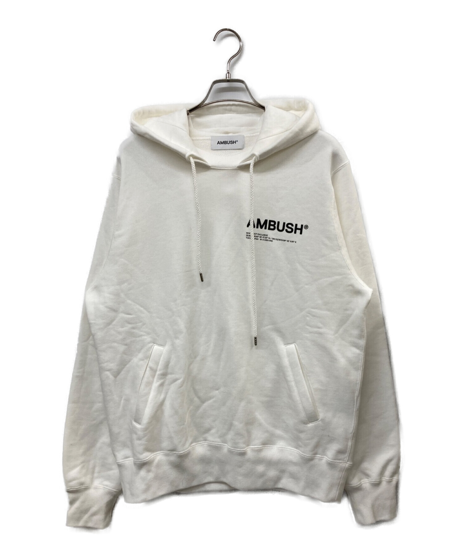 中古・古着通販】AMBUSH (アンブッシュ) FLEECE WORKSHOP HOODIE