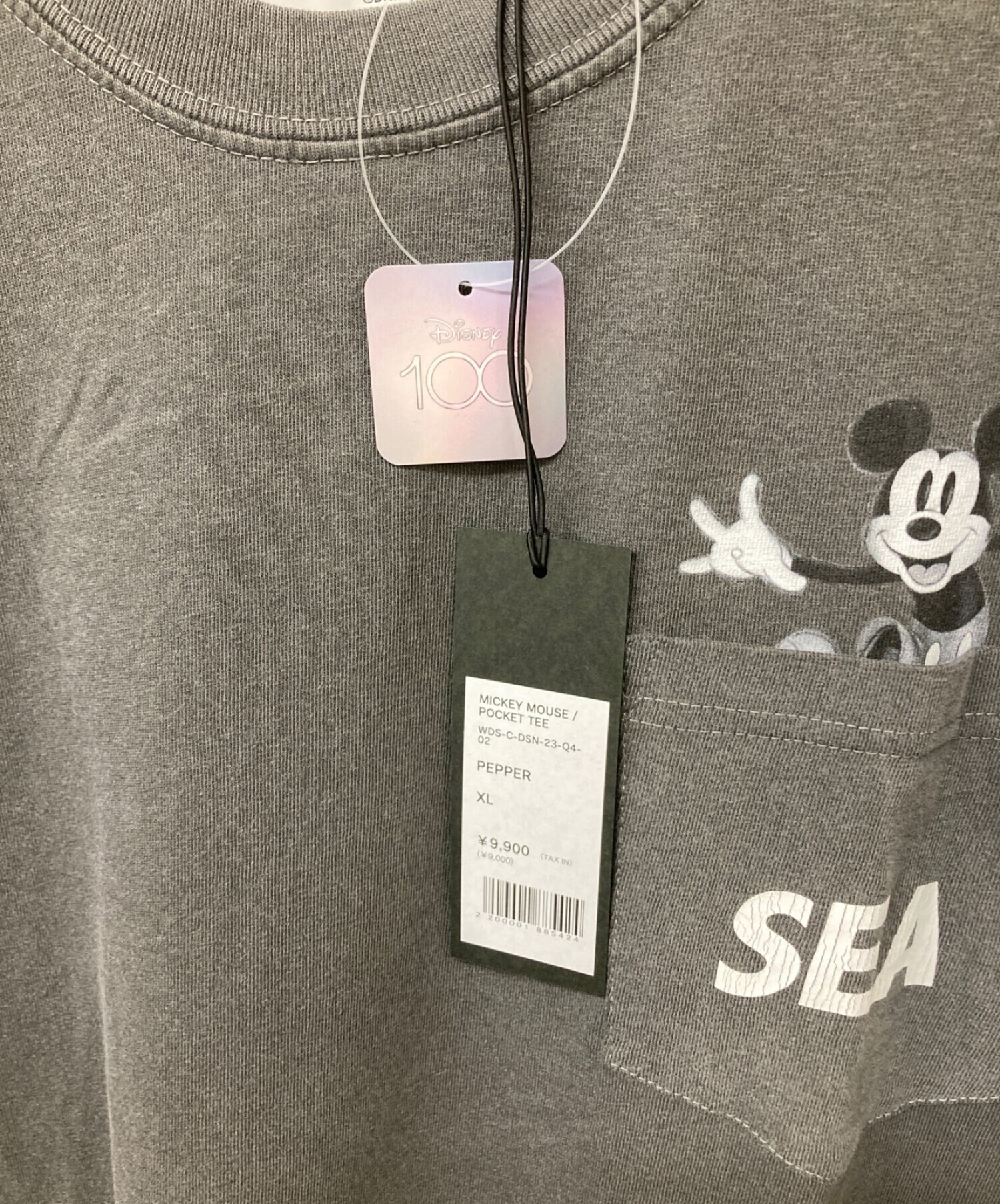 WIND AND SEA MICKEY MOUSE POCKET TEE - ファッション