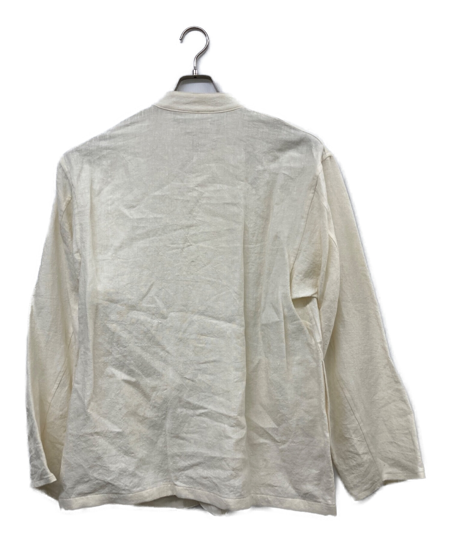 BLURHMS (ブラームス) Wash Linen Hospital Jacket アイボリー サイズ:3