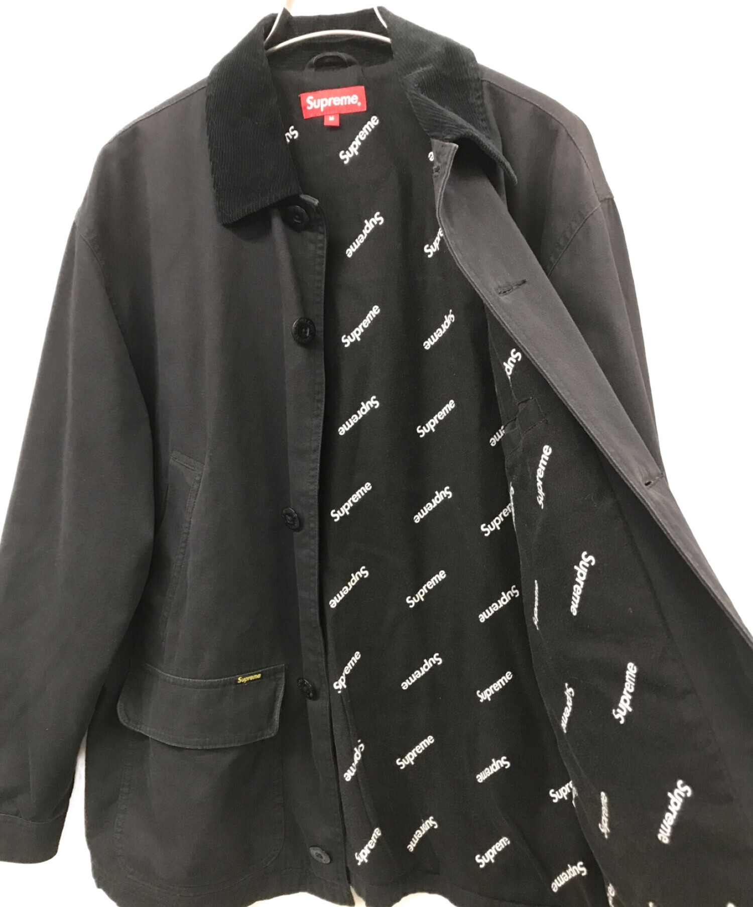 SUPREME (シュプリーム) 21SS Barn Coat ブラック サイズ:Ｍ