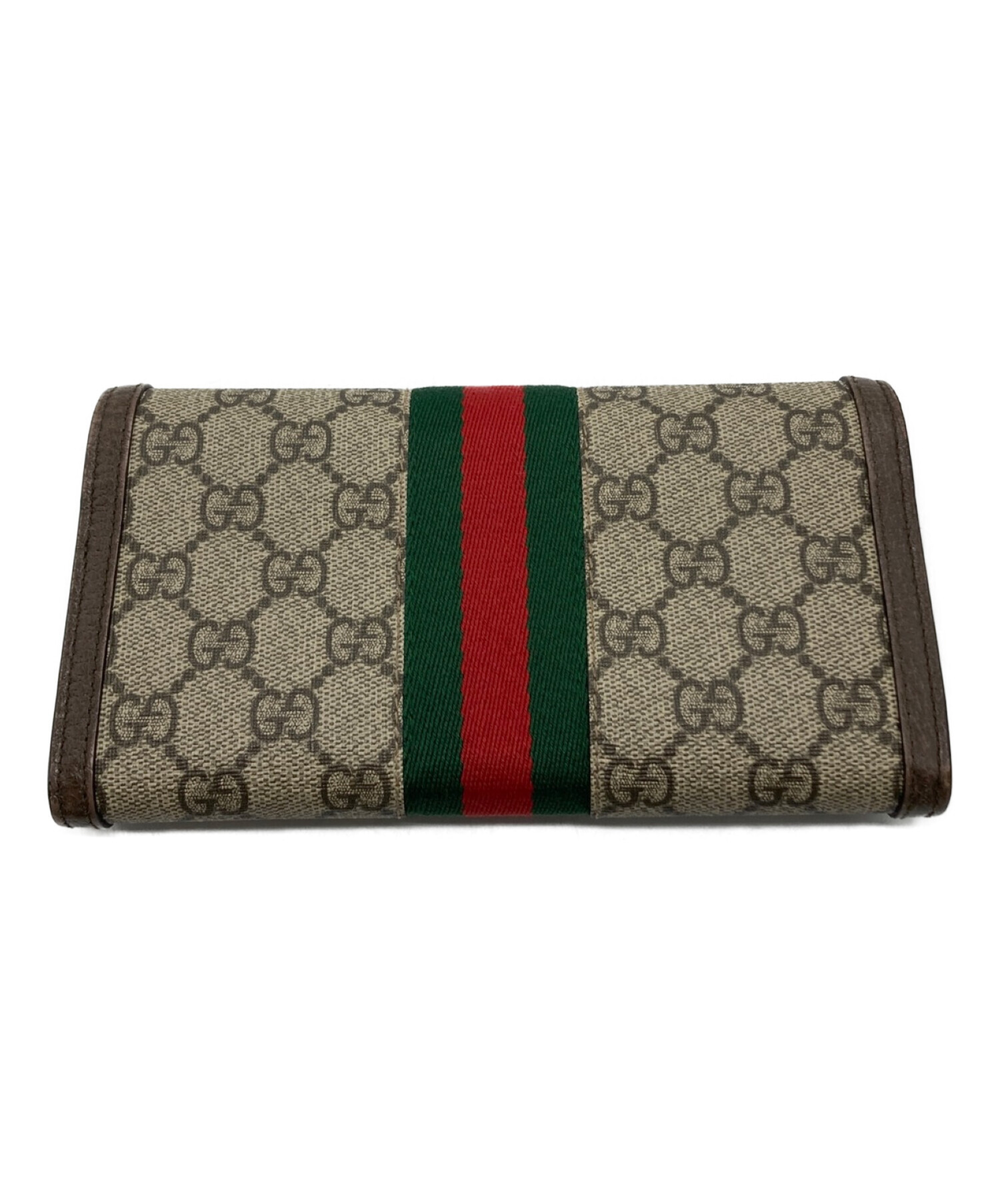 中古・古着通販】GUCCI (グッチ) GG コンチネンタルウォレット 長財布