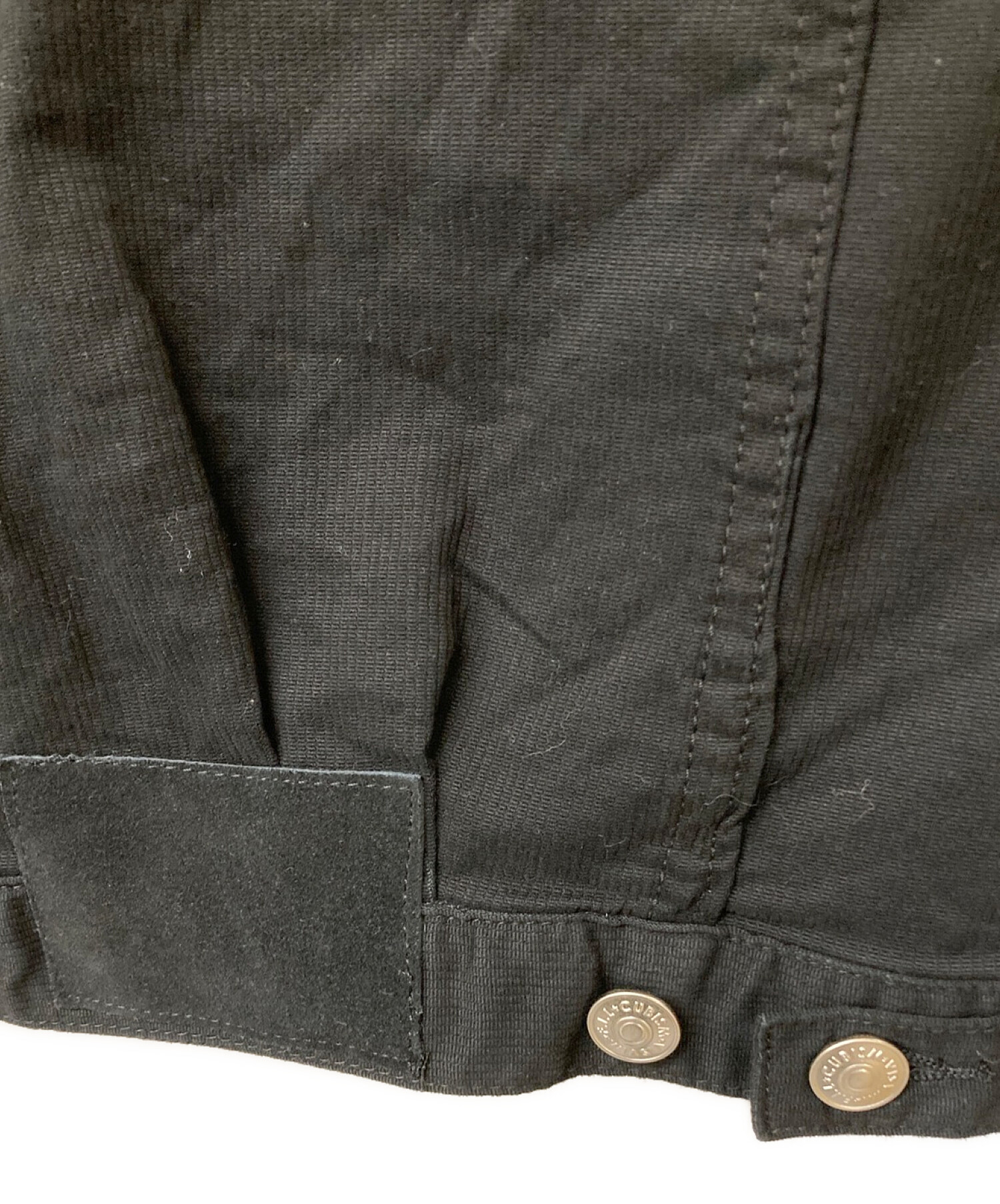 中古・古着通販】VISVIM (ビズビム) 101xx JKT CRASH DRY PIQUE クラッシュドライピケ ブラック  サイズ:5｜ブランド・古着通販 トレファク公式【TREFAC FASHION】スマホサイト