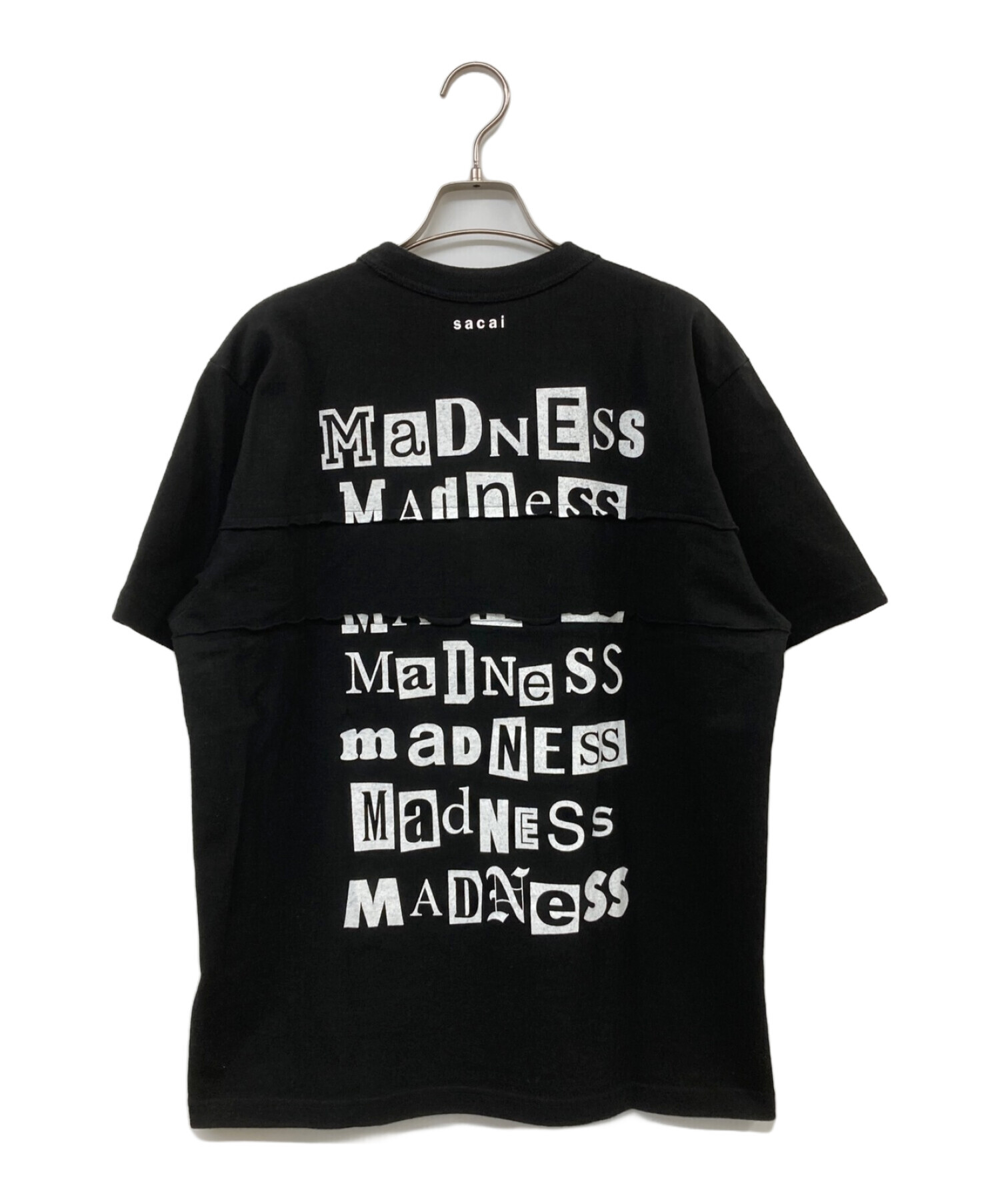 sacai (サカイ) Madness Archive Mix T-Shirt ブラック サイズ:3