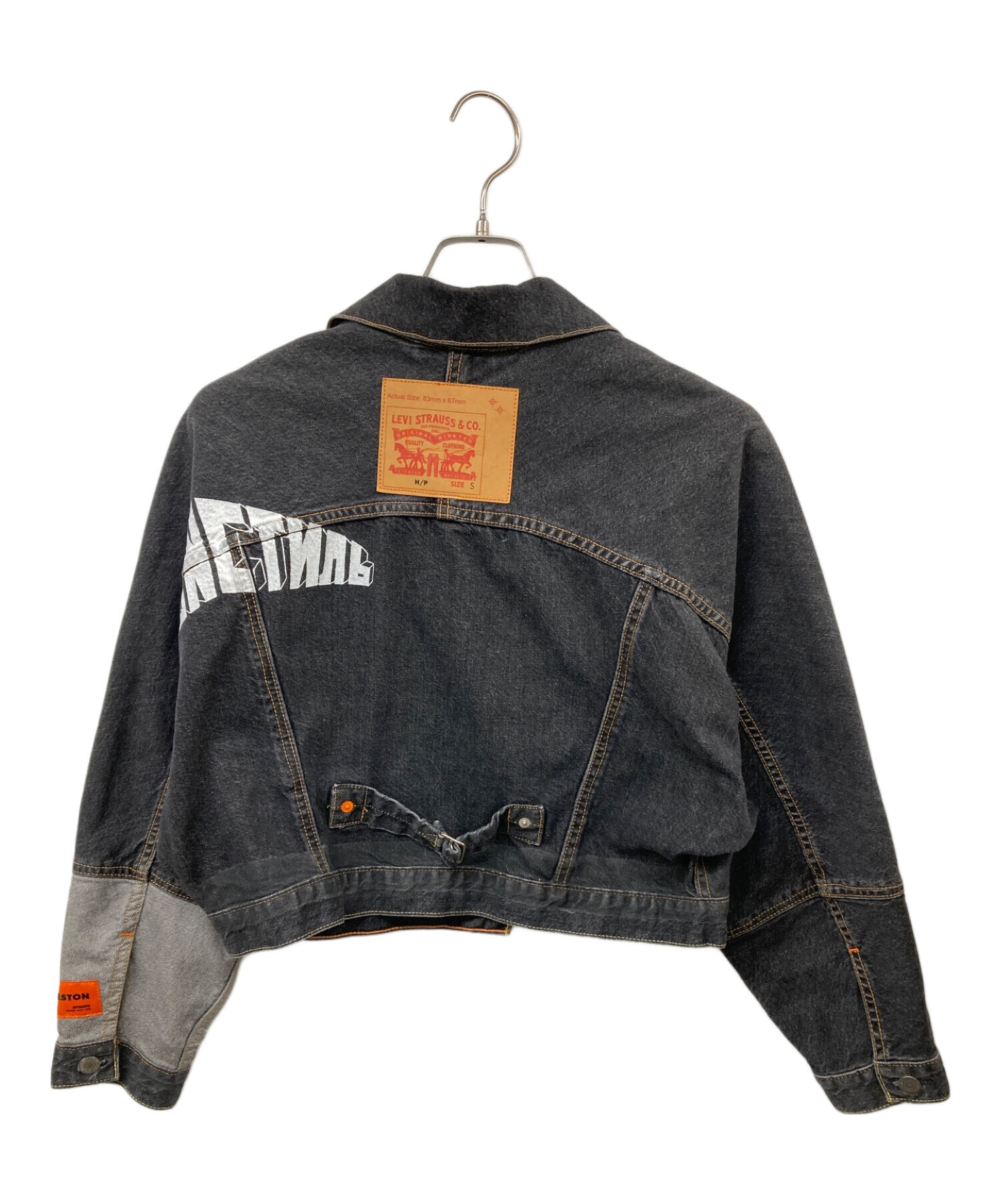 HERON PRESTON (ヘロンプレストン) LEVI'S (リーバイス) ジャケット ブラック サイズ:S