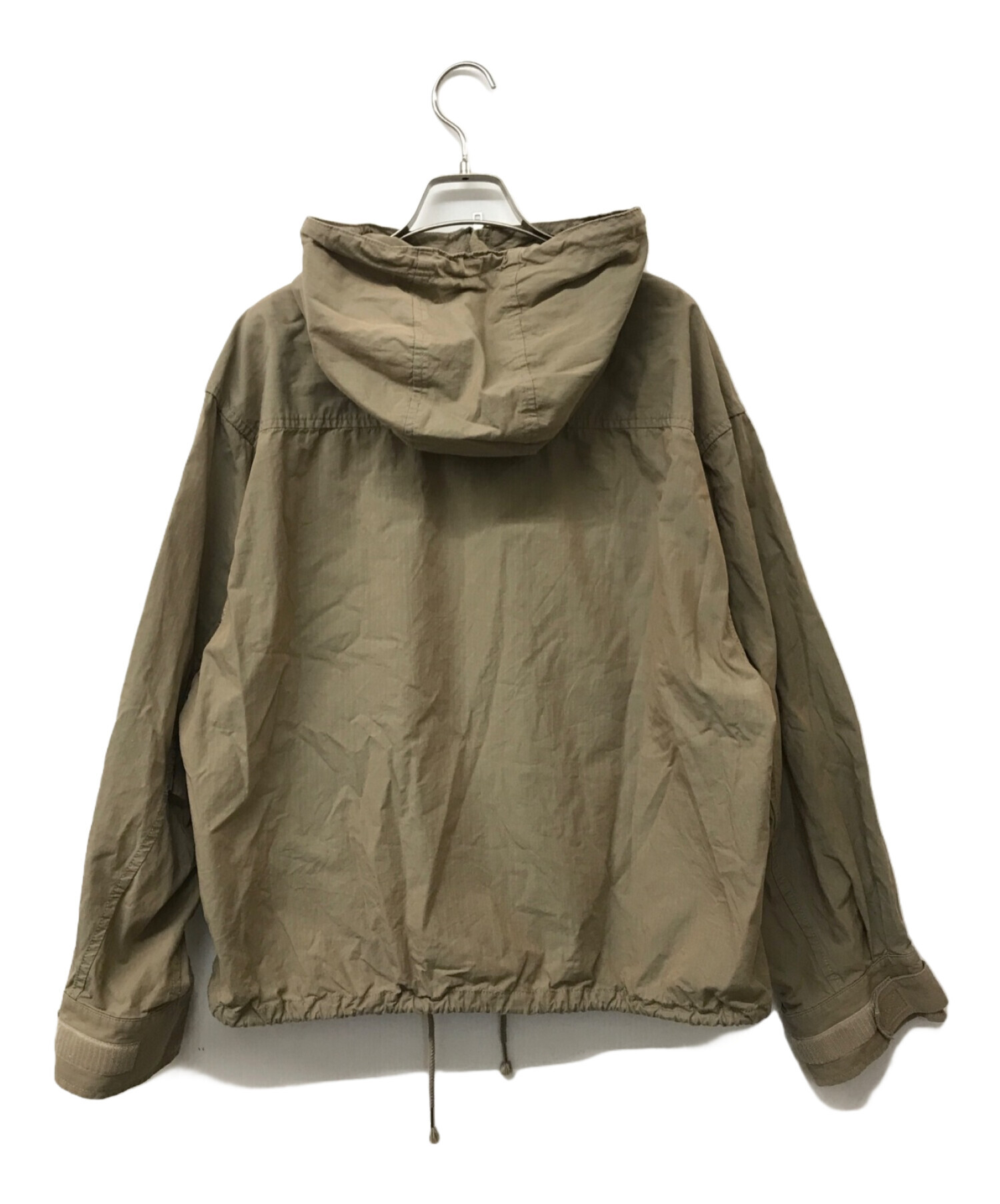 中古・古着通販】Name. (ネーム) COTTON RIPSTOP HOODED SHIRTS 